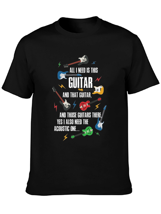 Guitar Lover T-Shirt - All I Need Is This Guitar