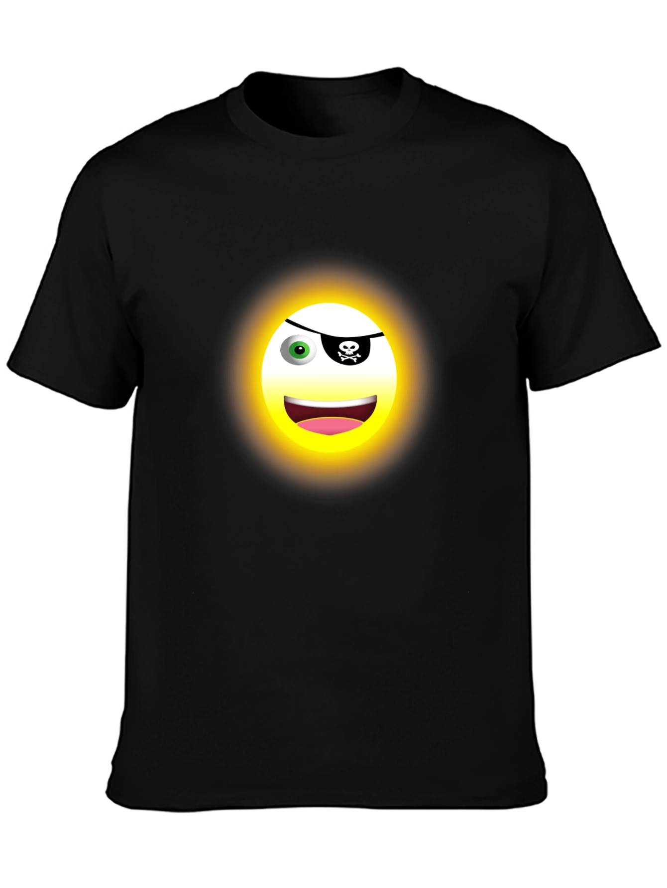 Pirate Emoji T-Shirt - Fun & Unique Design