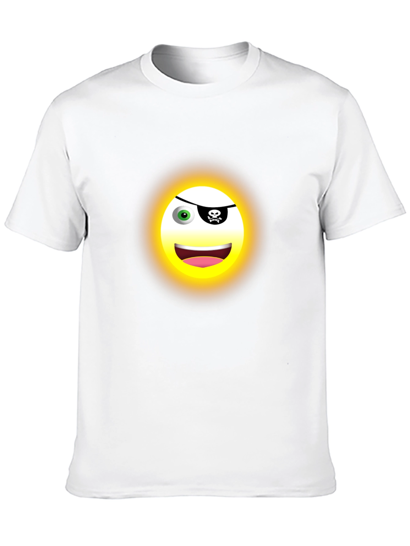 Pirate Emoji T-Shirt - Fun & Unique Design