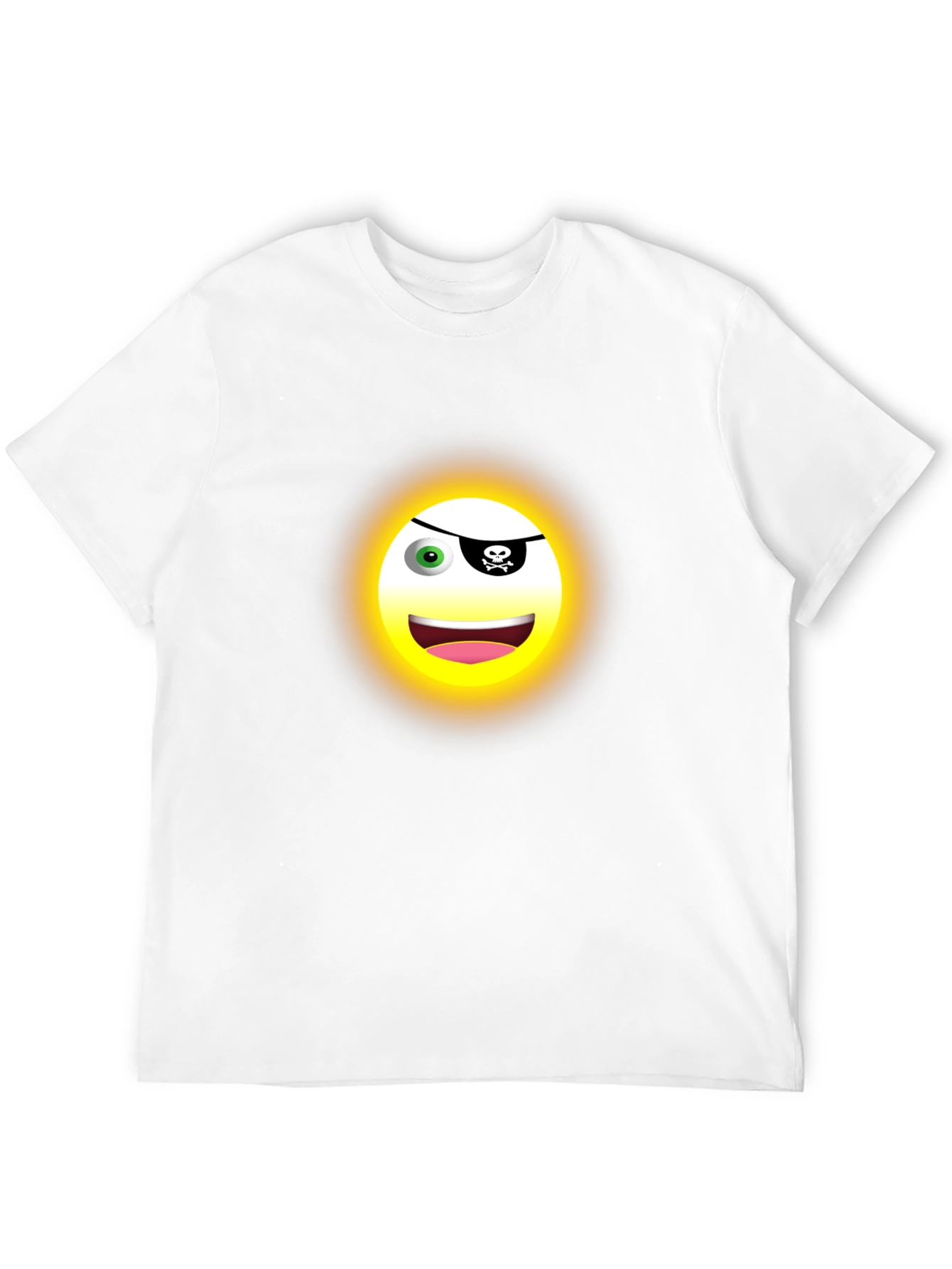 Pirate Emoji T-Shirt - Fun & Unique Design
