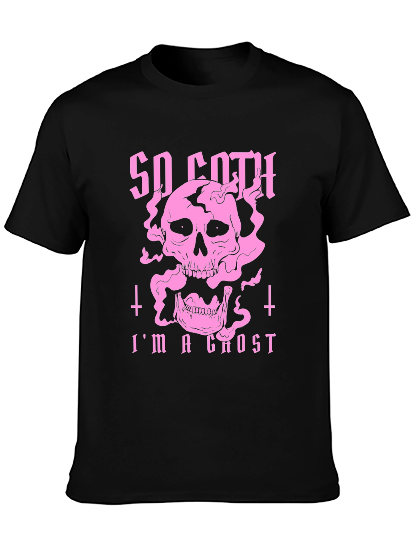 So Goth Im a Ghost Graphic Tee