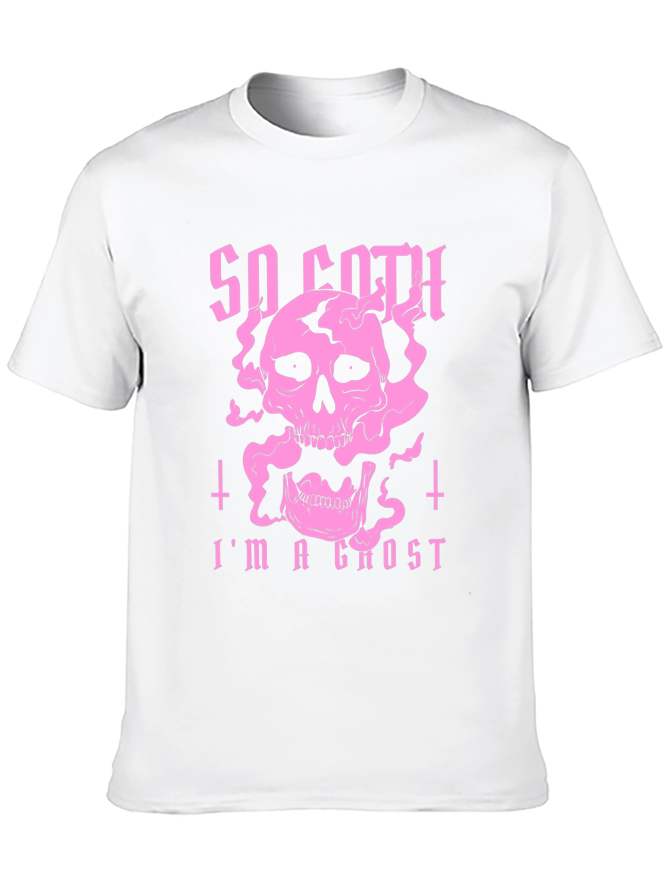 So Goth Im a Ghost Graphic Tee