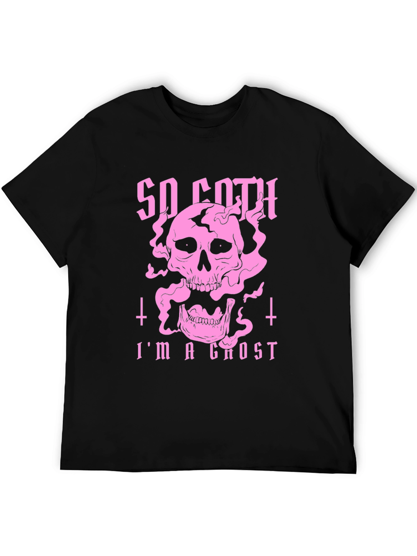 So Goth Im a Ghost Graphic Tee