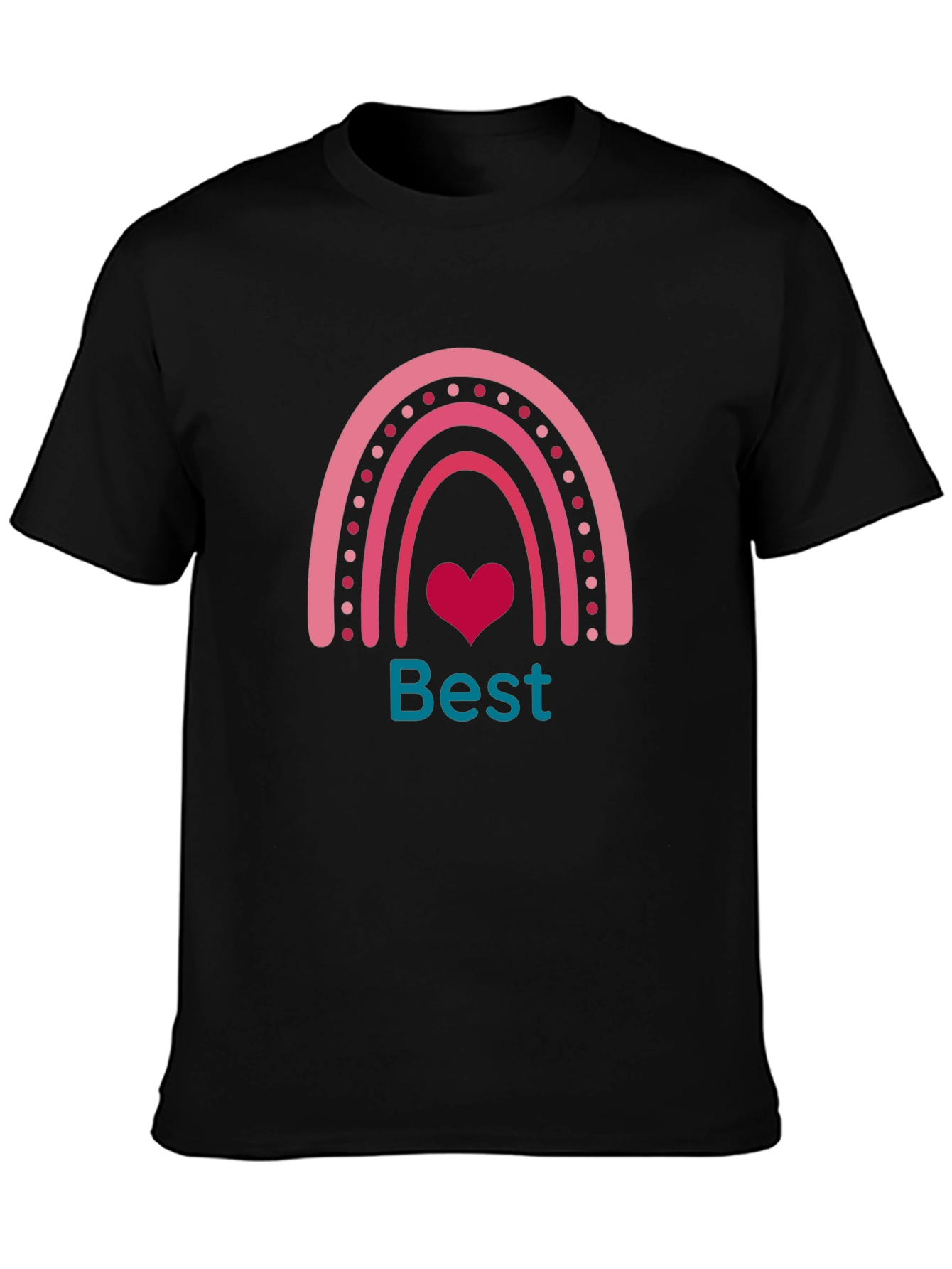 Best Friends Rainbow Heart T-Shirt