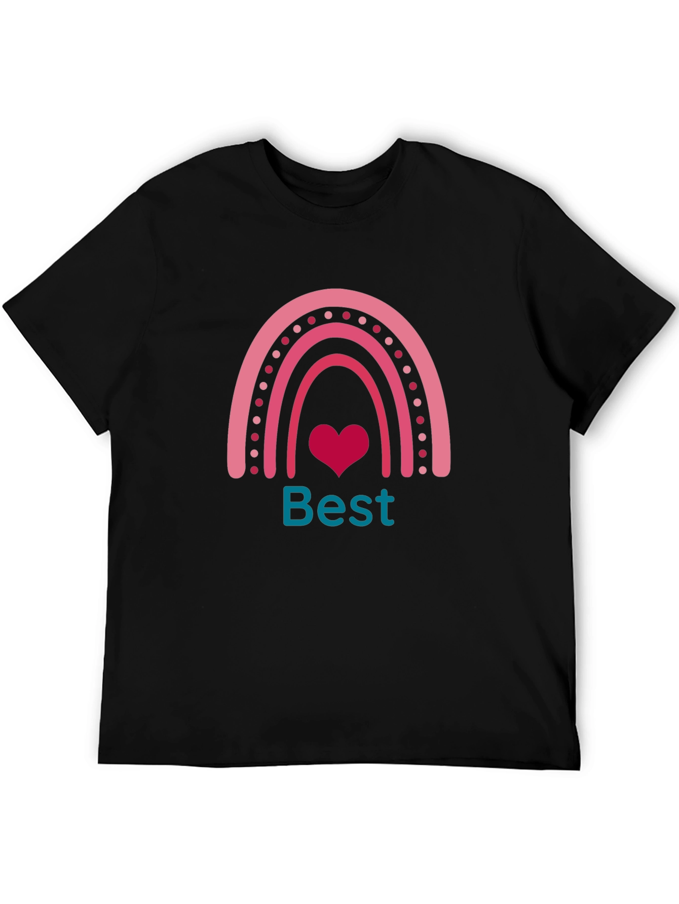 Best Friends Rainbow Heart T-Shirt