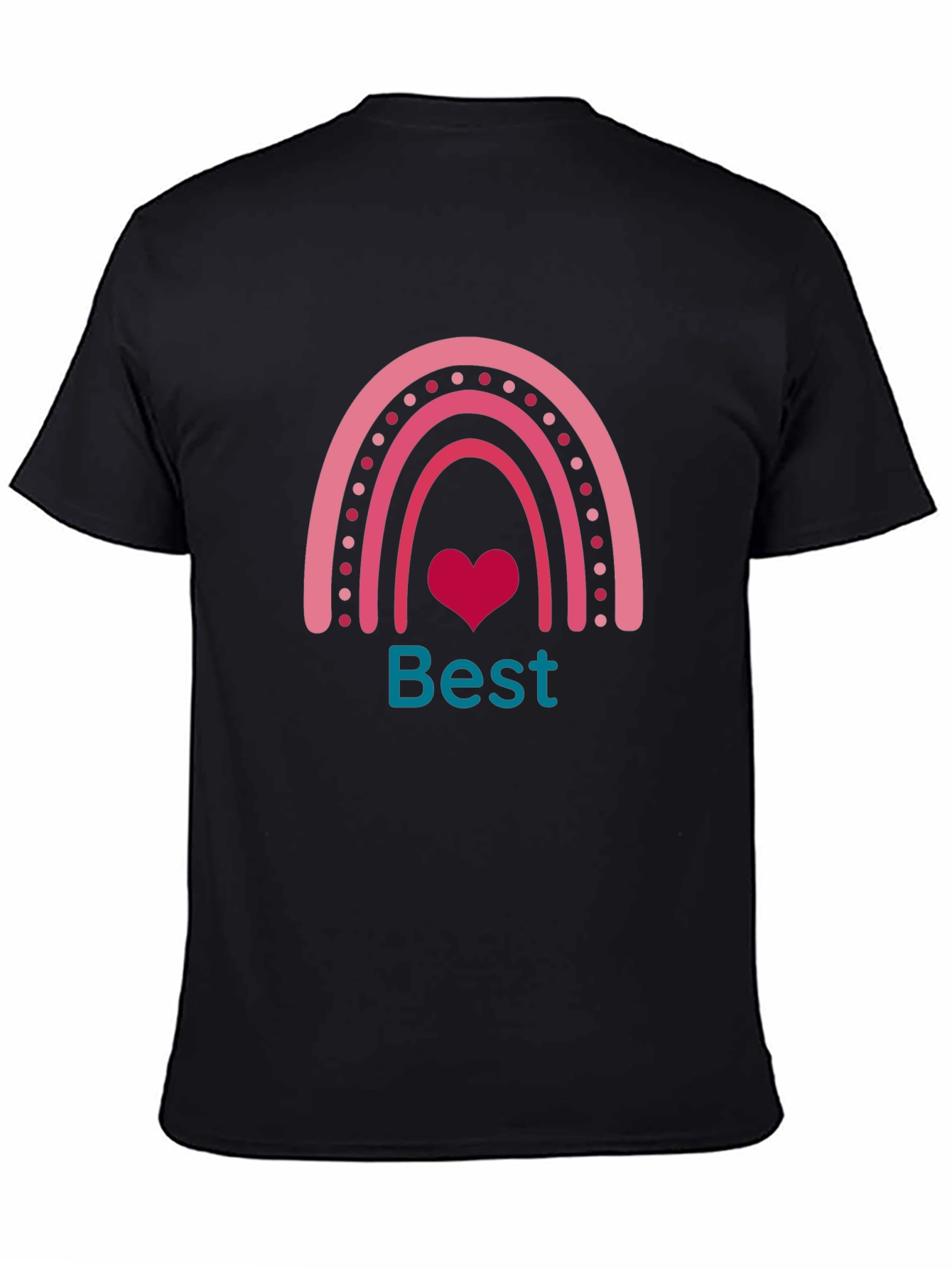 Best Friends Rainbow Heart T-Shirt