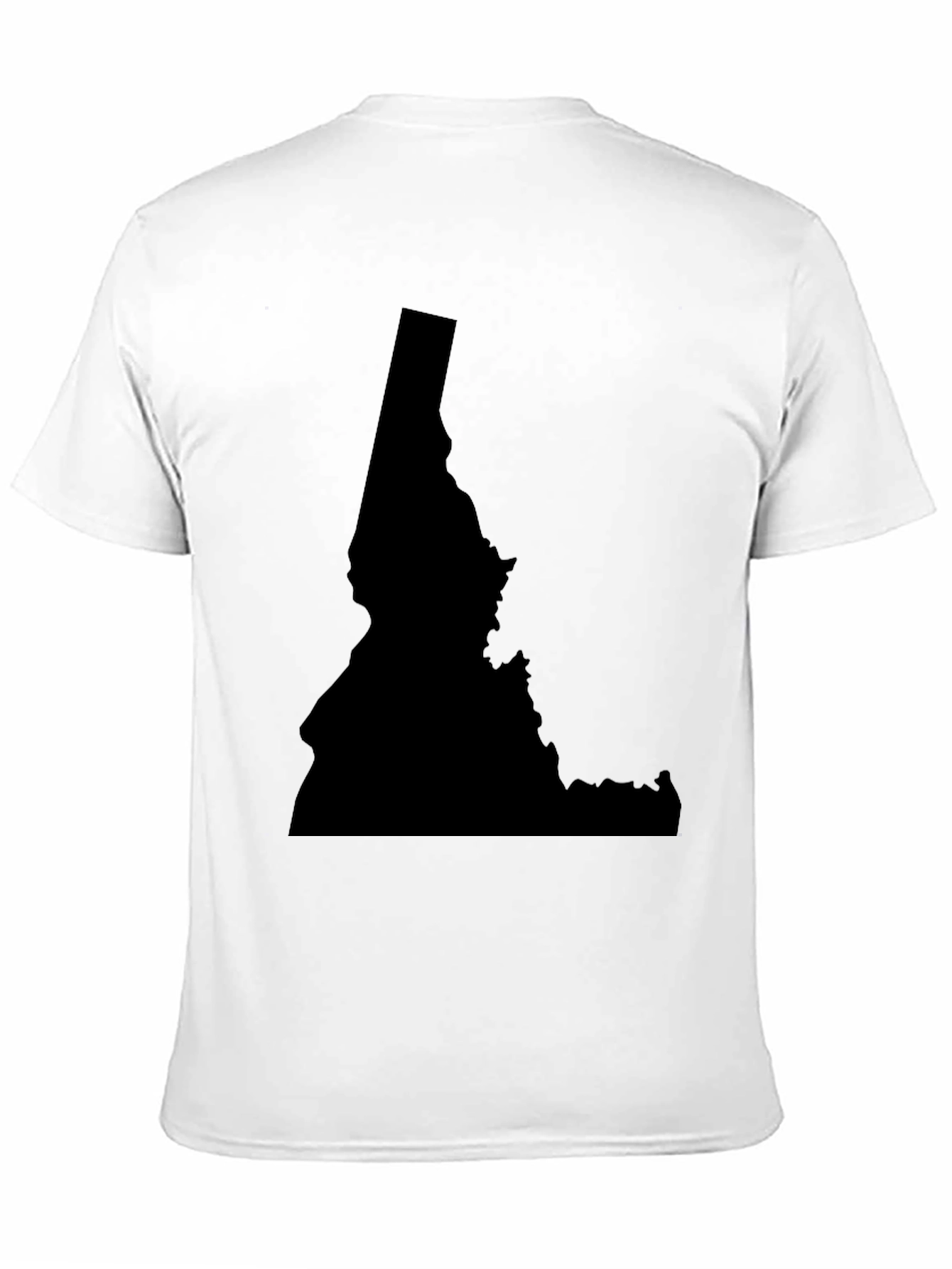 Idaho State Silhouette Graphic Tee - Black