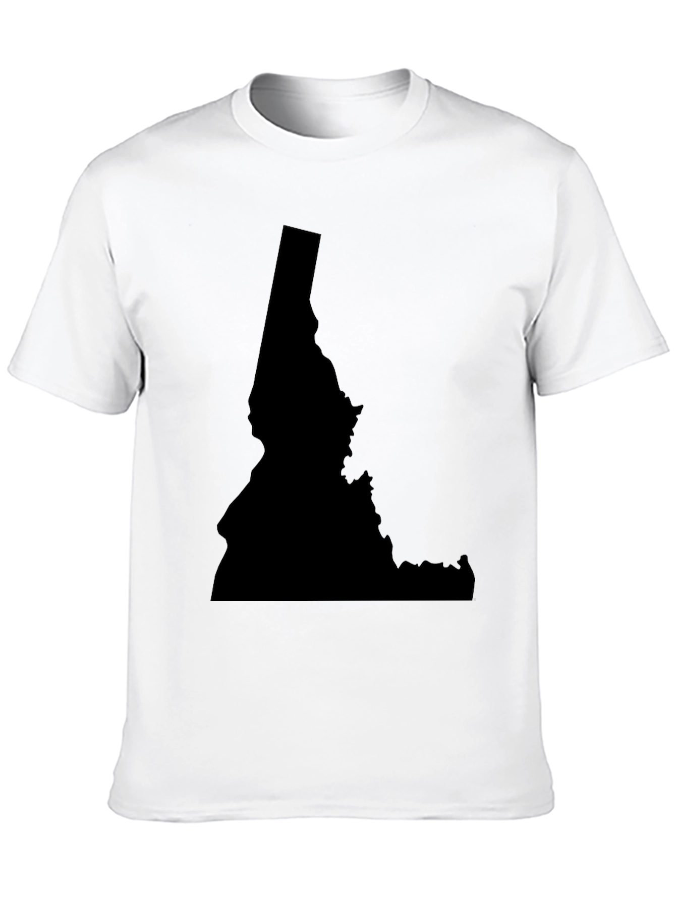 Idaho State Silhouette Graphic Tee - Black