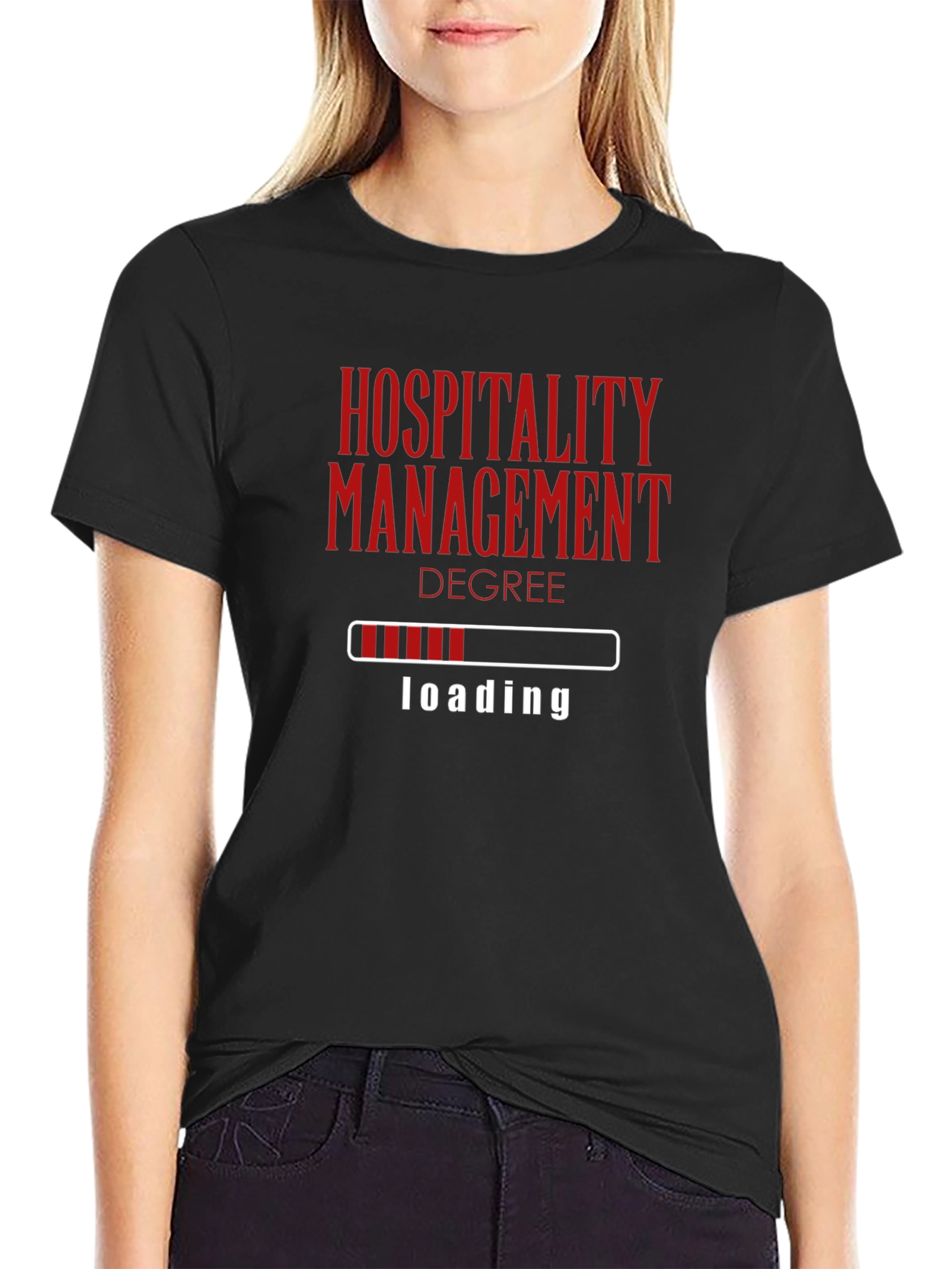 Hospitality Degree Loading T-Shirt