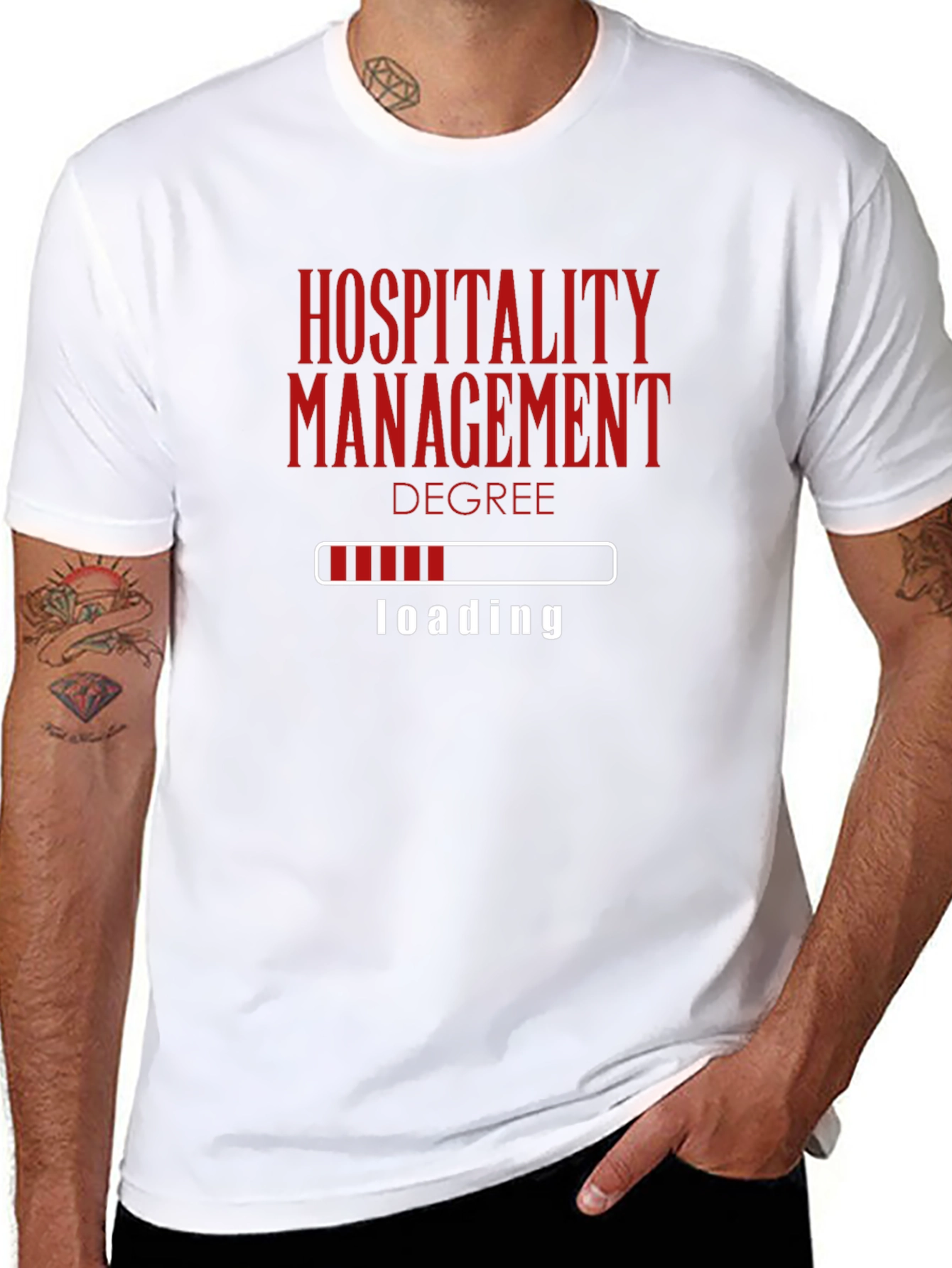 Hospitality Degree Loading T-Shirt