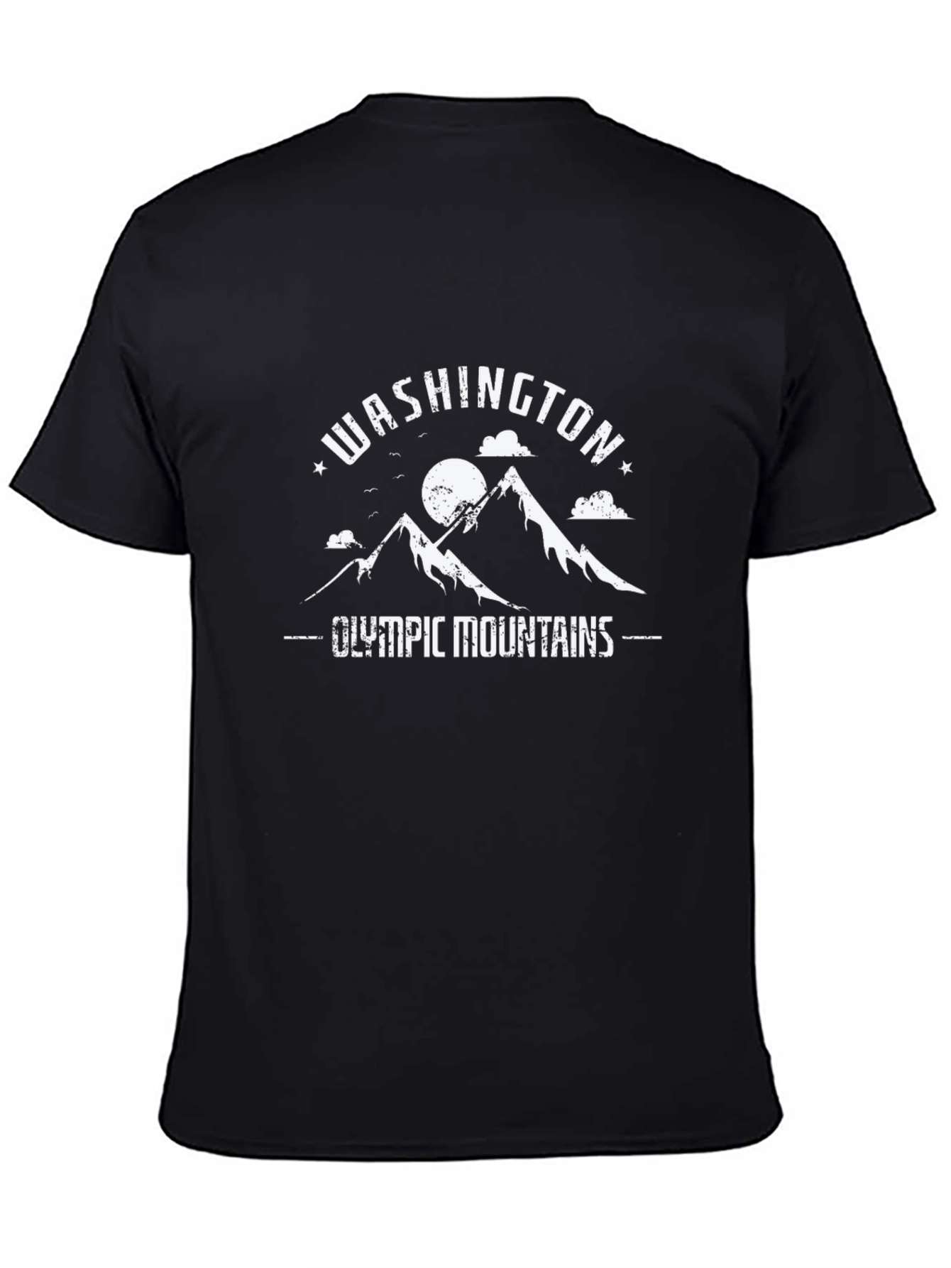 Washington Olympic Mountains Graphic T-Shirt