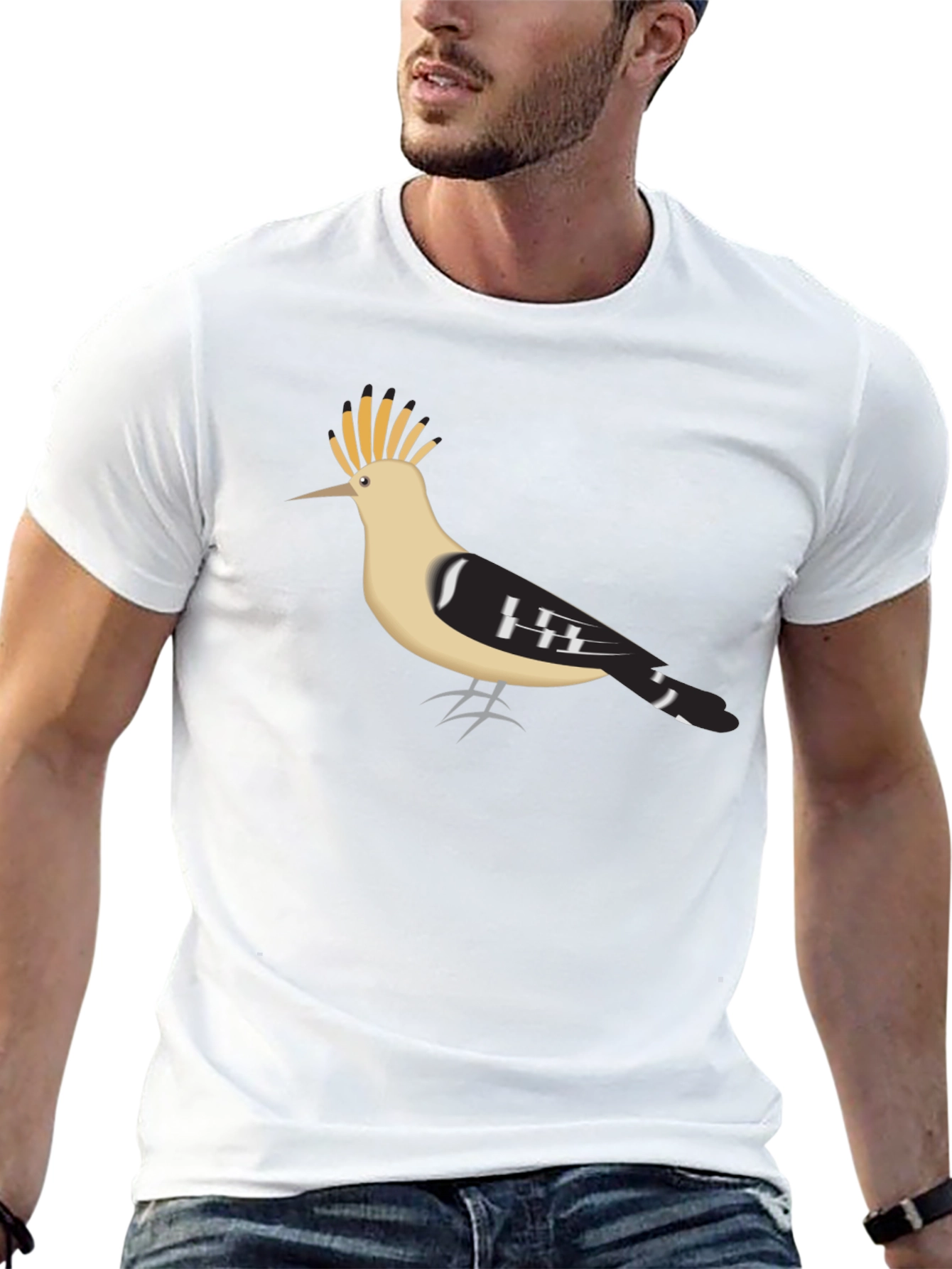 Hoopoe Bird Graphic Tee