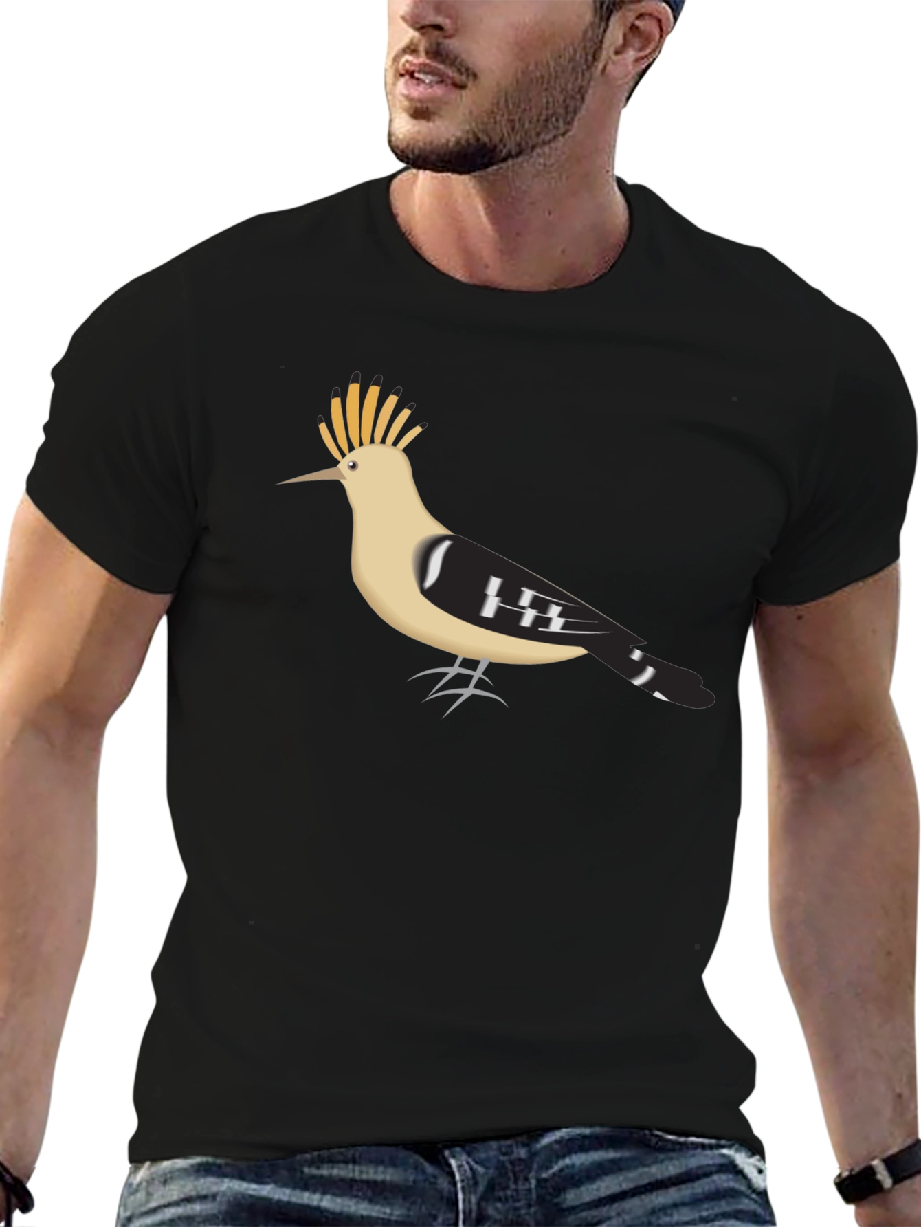 Hoopoe Bird Graphic Tee