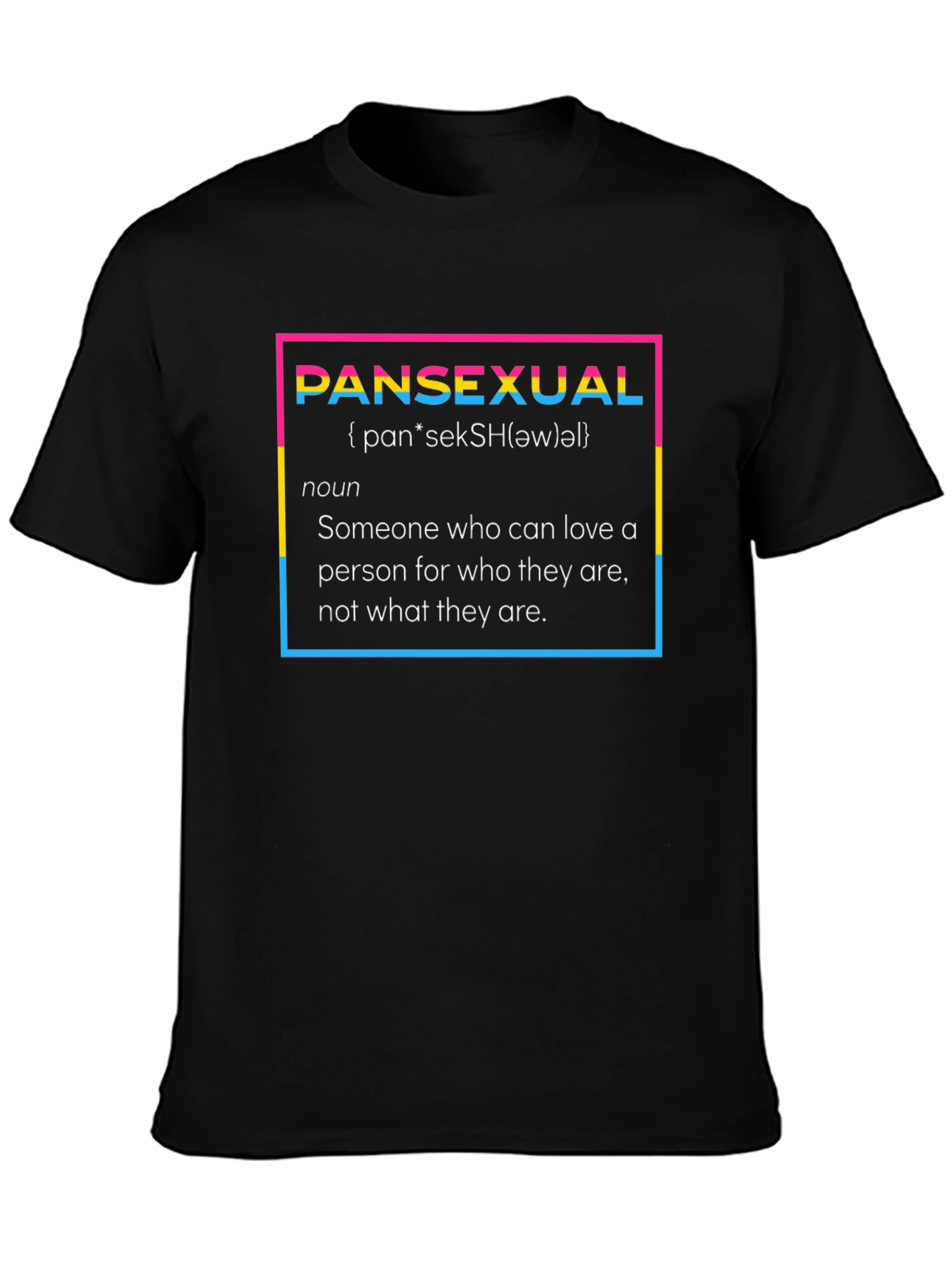 Pansexual Definition Pride T-Shirt