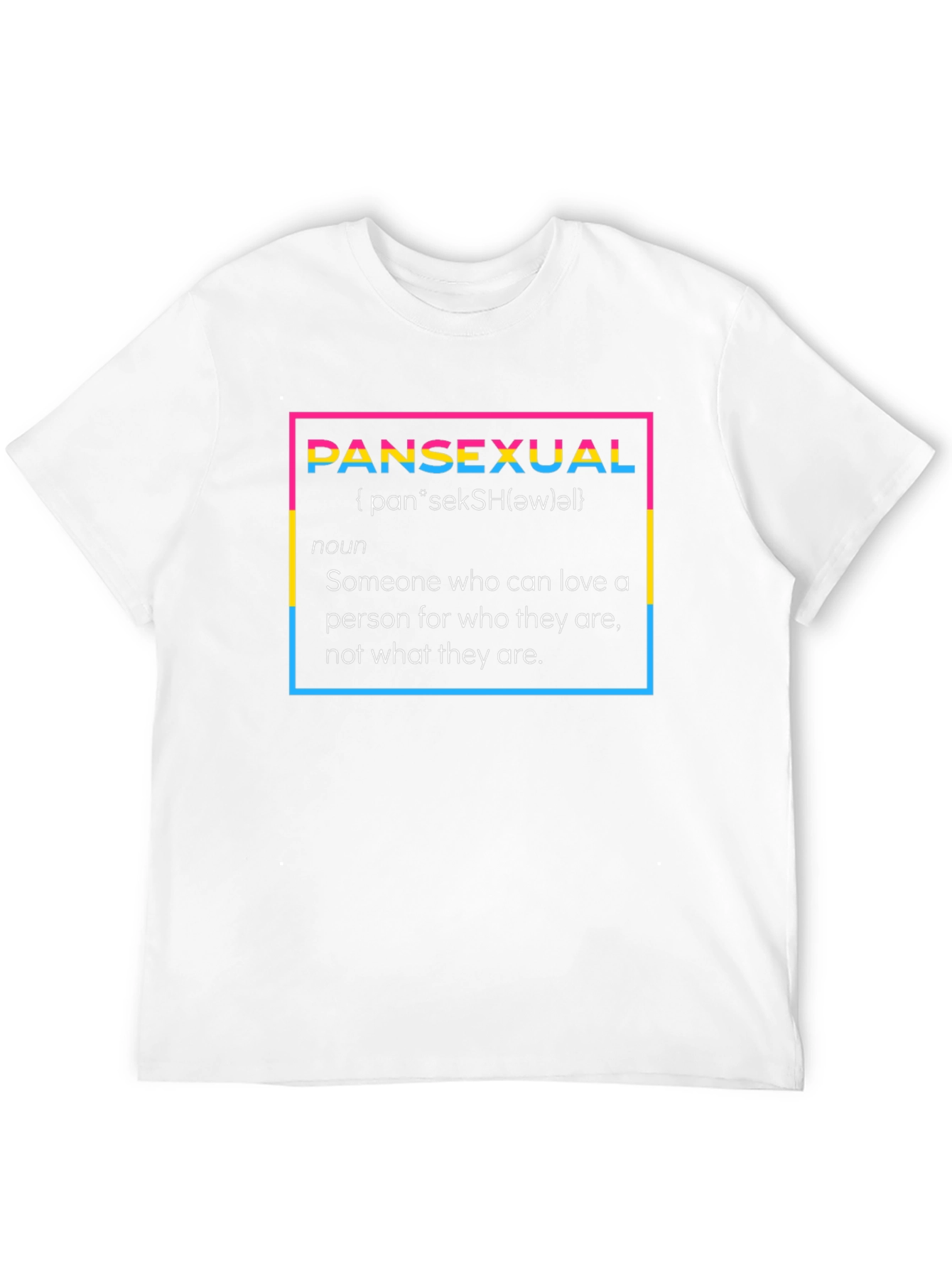 Pansexual Definition Pride T-Shirt