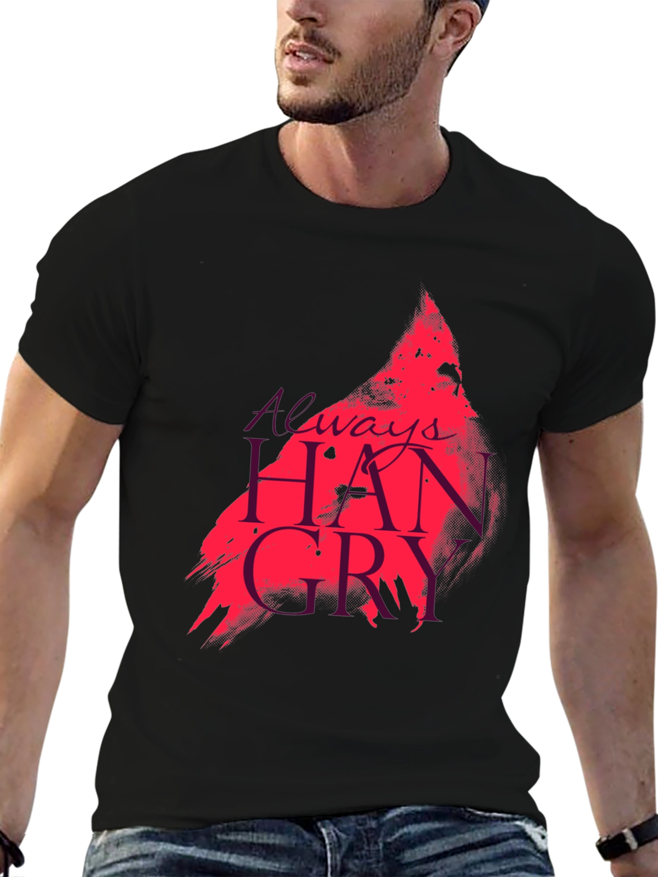 Always Hangry T-Shirt - Funny Foodie Tee