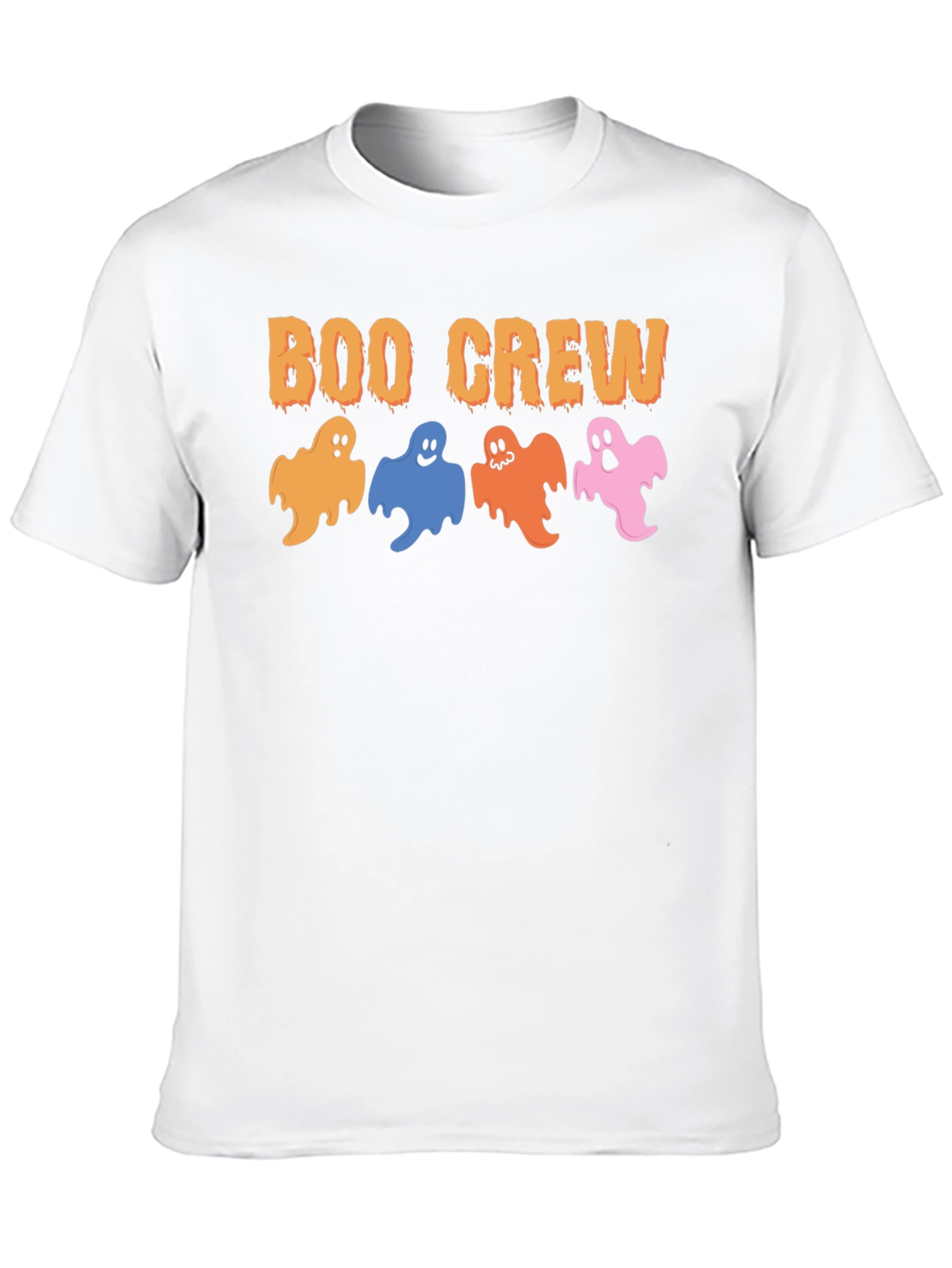 Boo Crew Ghost Halloween T-Shirt