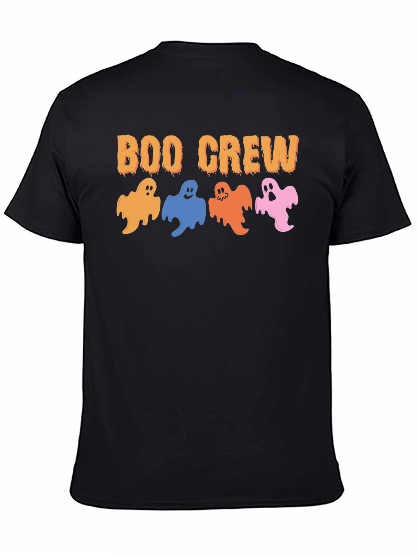 Boo Crew Ghost Halloween T-Shirt
