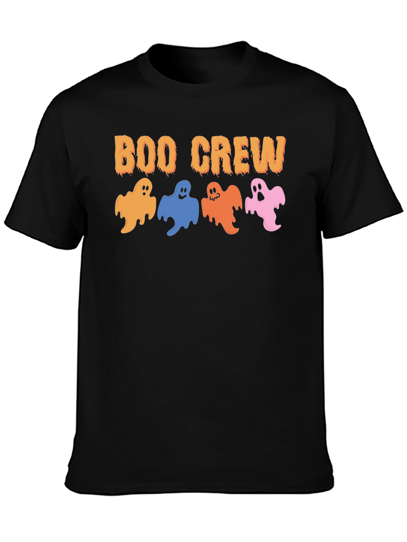 Boo Crew Ghost Halloween T-Shirt
