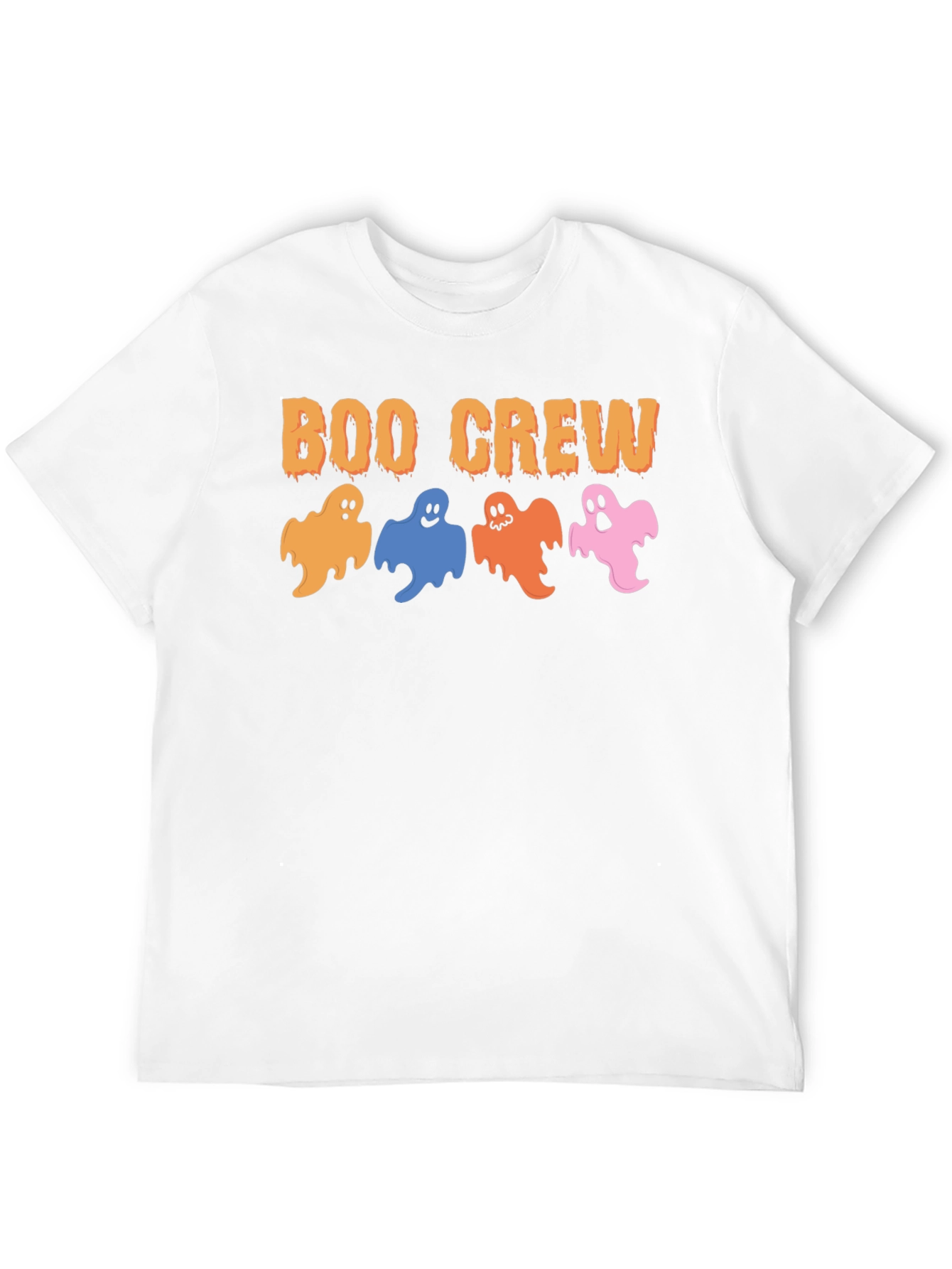 Boo Crew Ghost Halloween T-Shirt