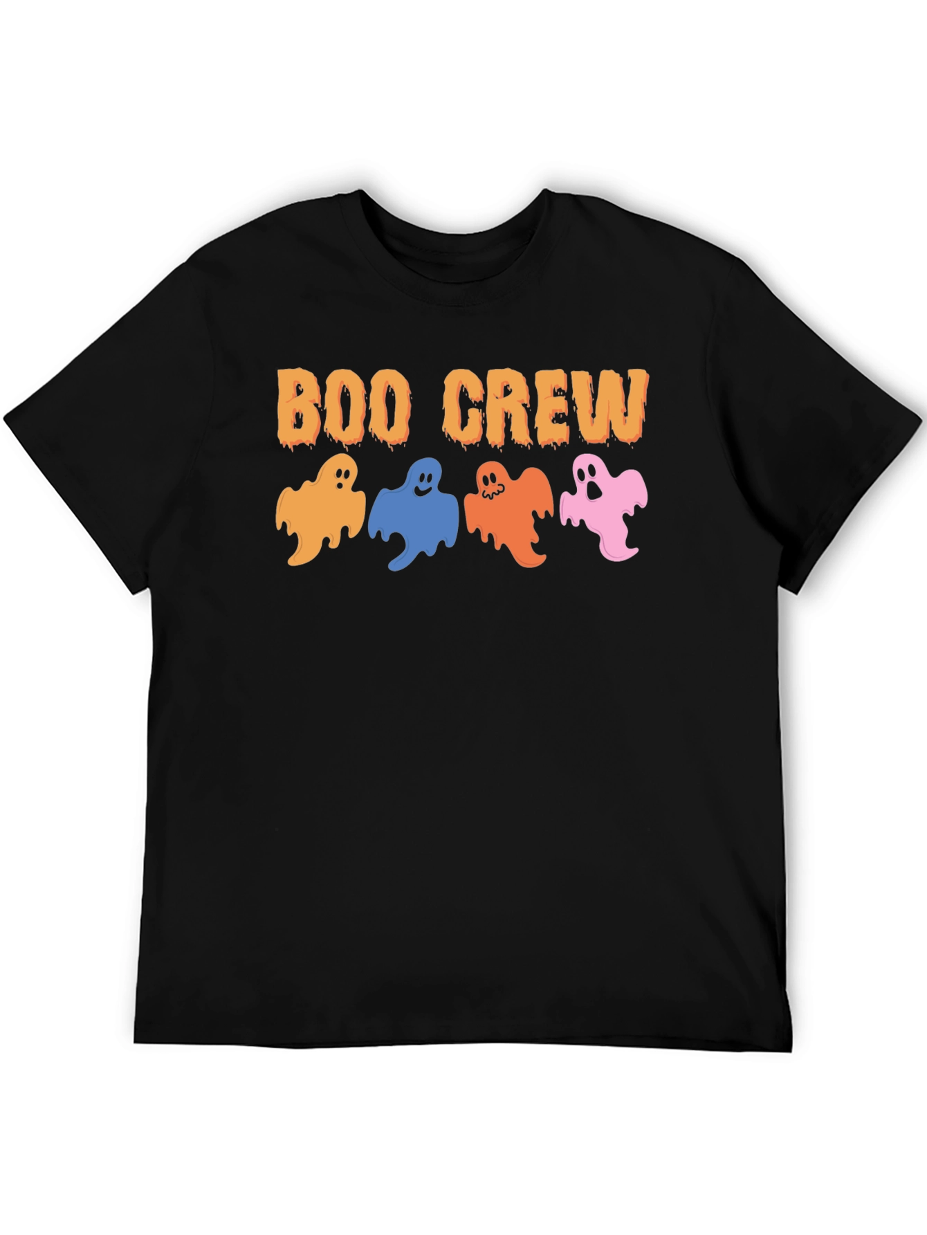 Boo Crew Ghost Halloween T-Shirt