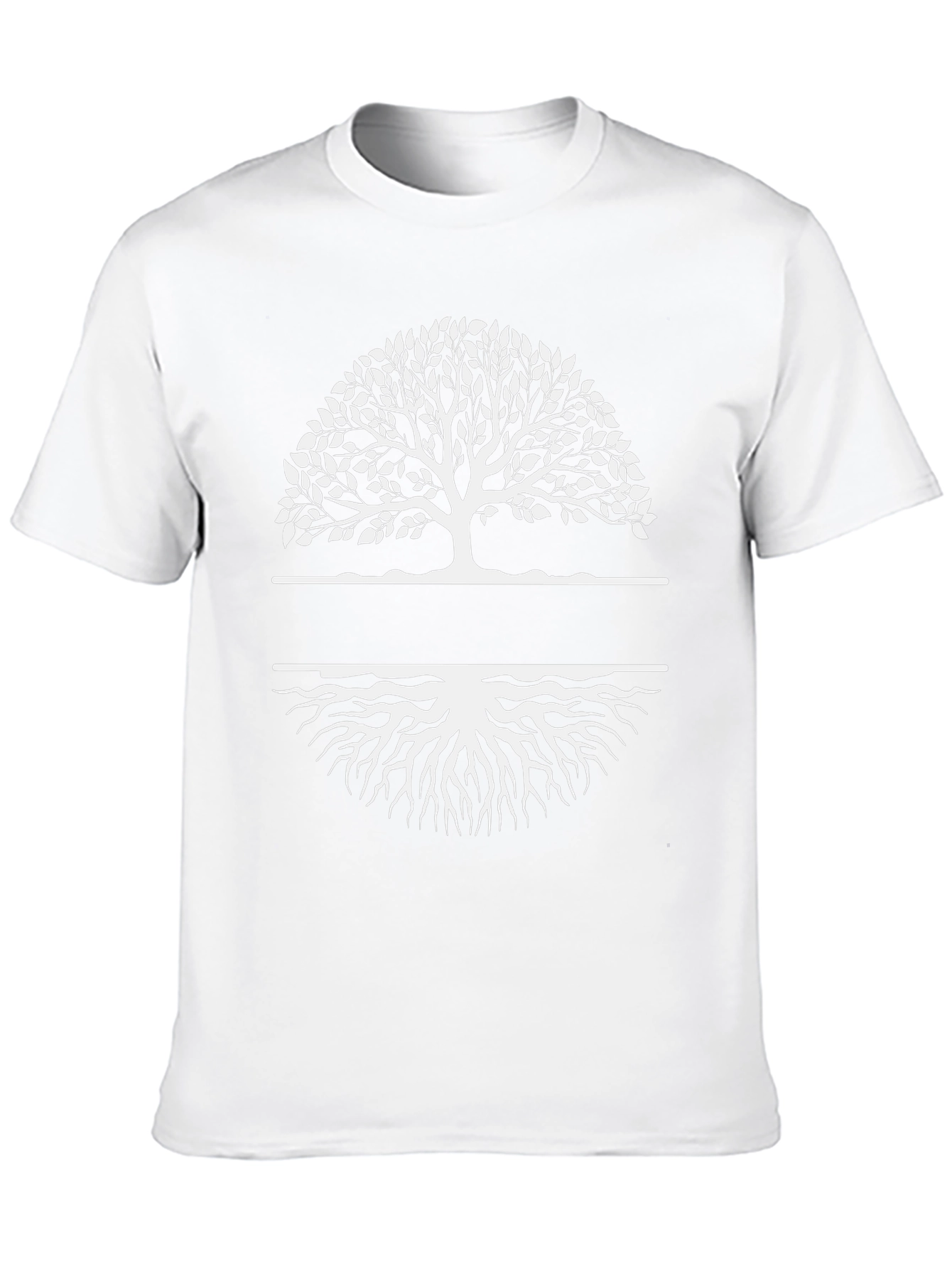 Tree of Life Graphic Tee - Black Cotton Shirt