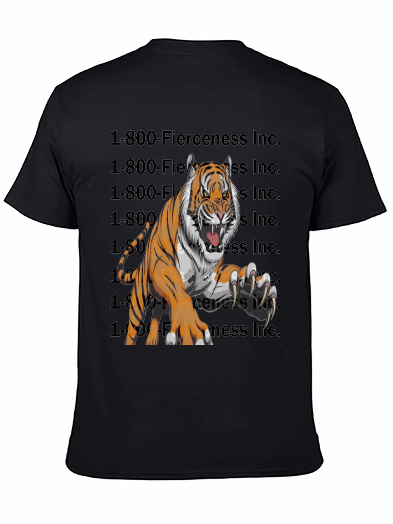 Fierce Tiger Graphic T-Shirt