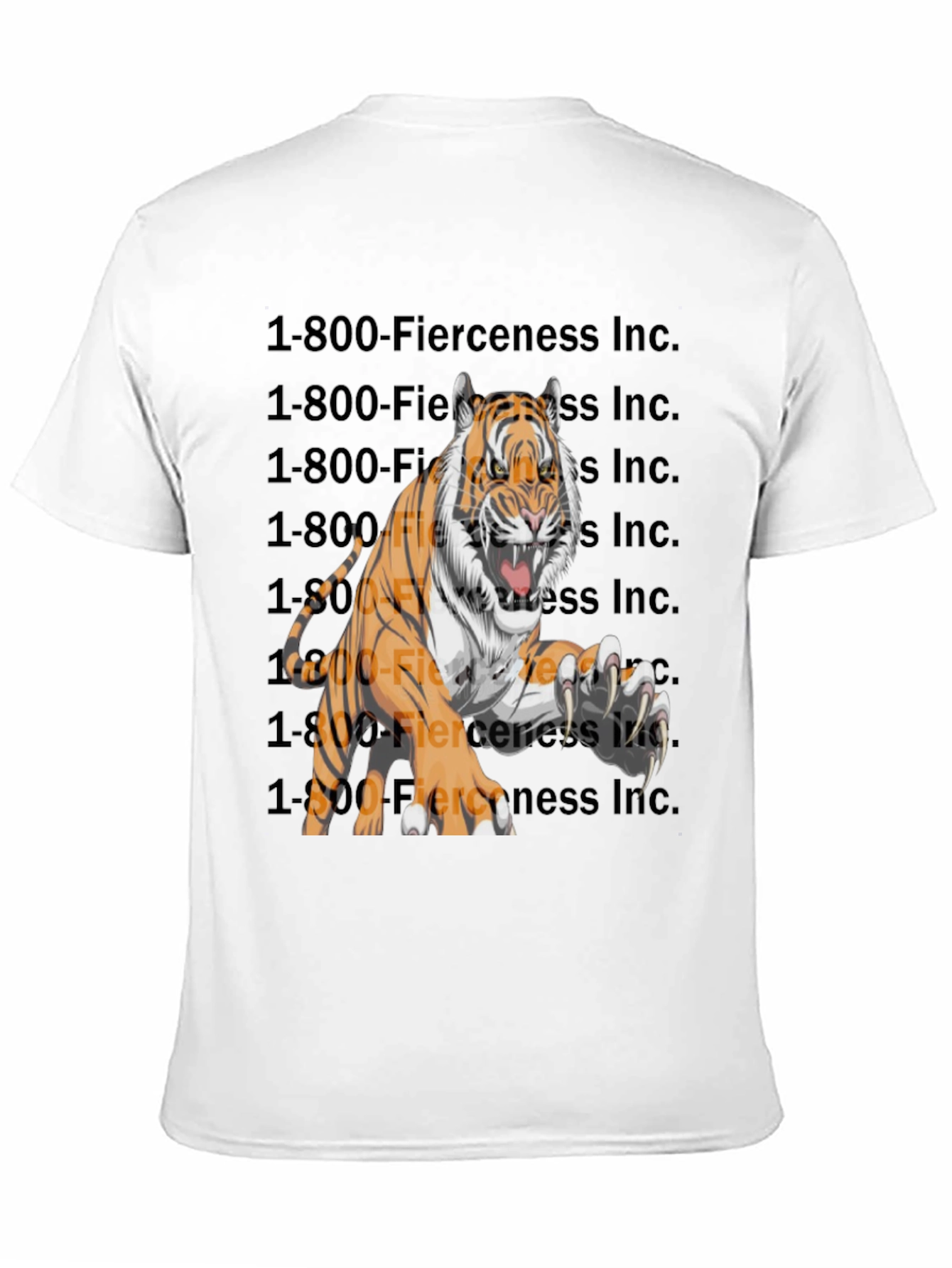 Fierce Tiger Graphic T-Shirt