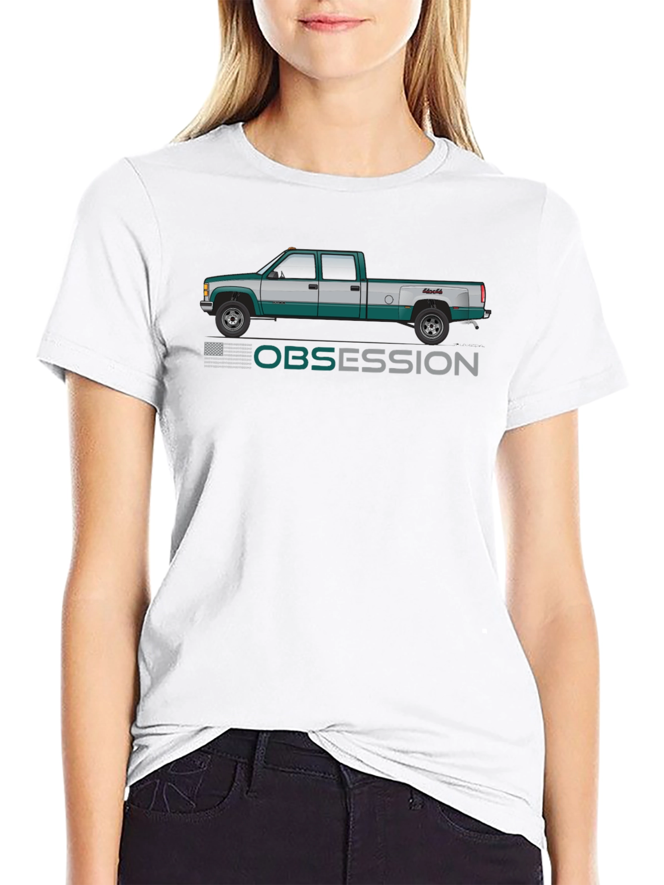 Obsession Truck T-Shirt - Black Tee