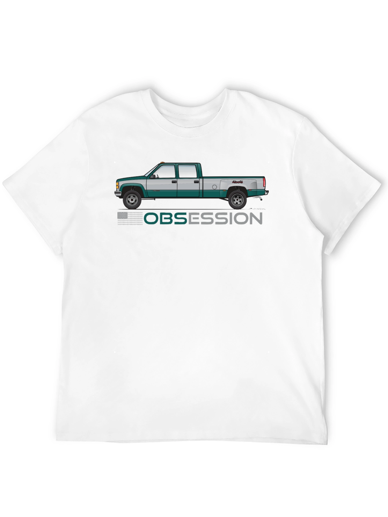 Obsession Truck T-Shirt - Black Tee