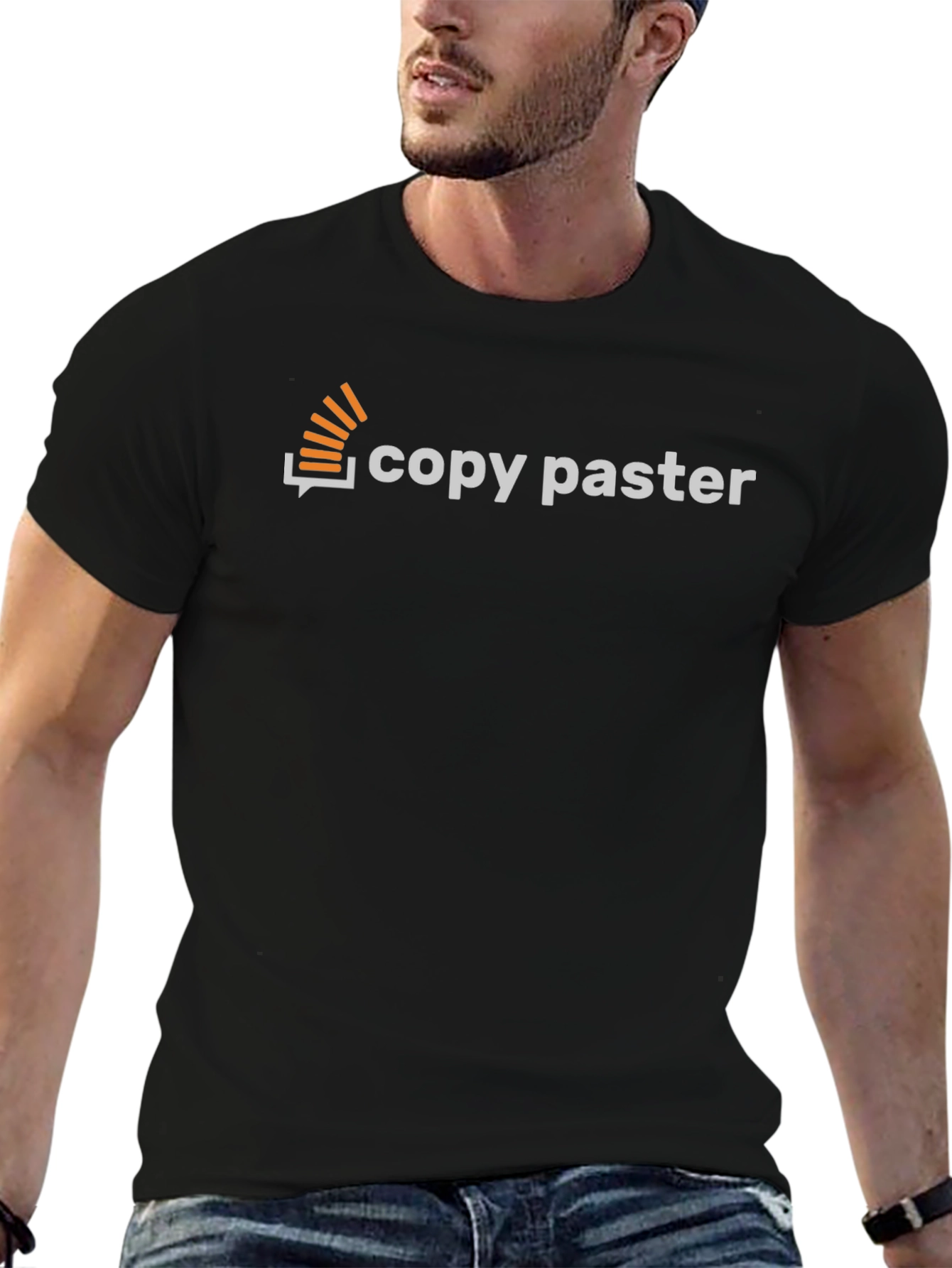 Copy Paster Graphic Tee - Programmer Humor Shirt