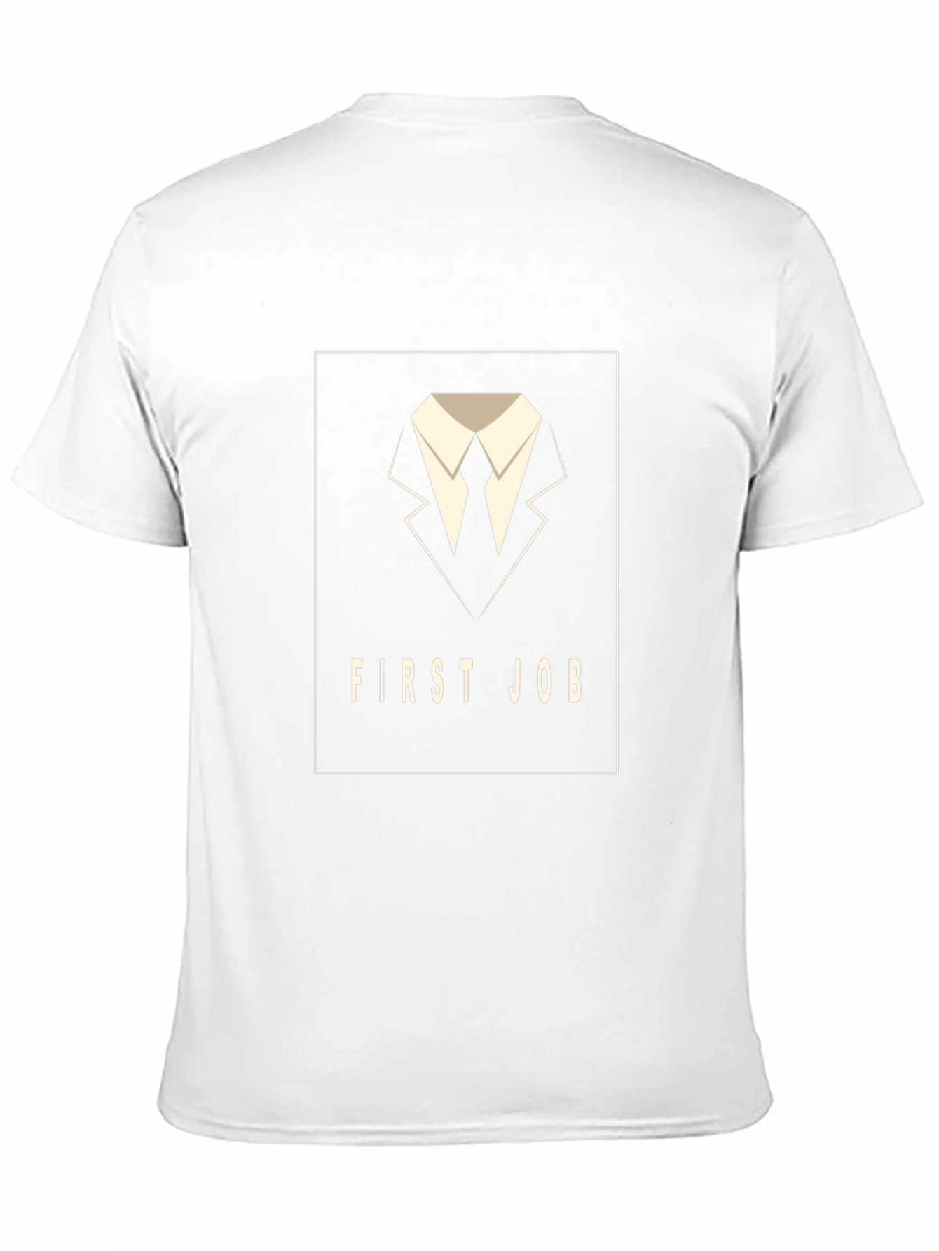 First Job T-Shirt - Black Graphic Tee