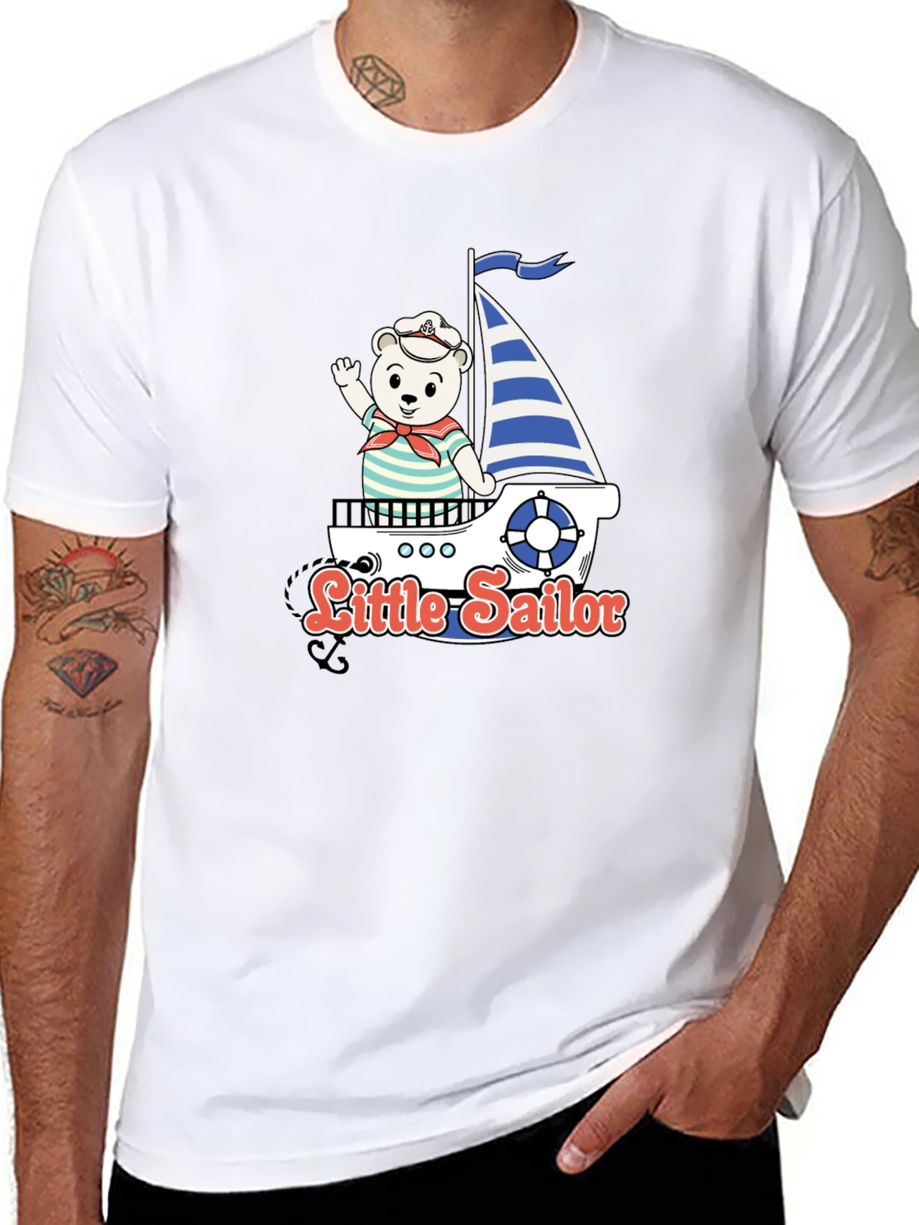 Little Sailor Bear T-Shirt