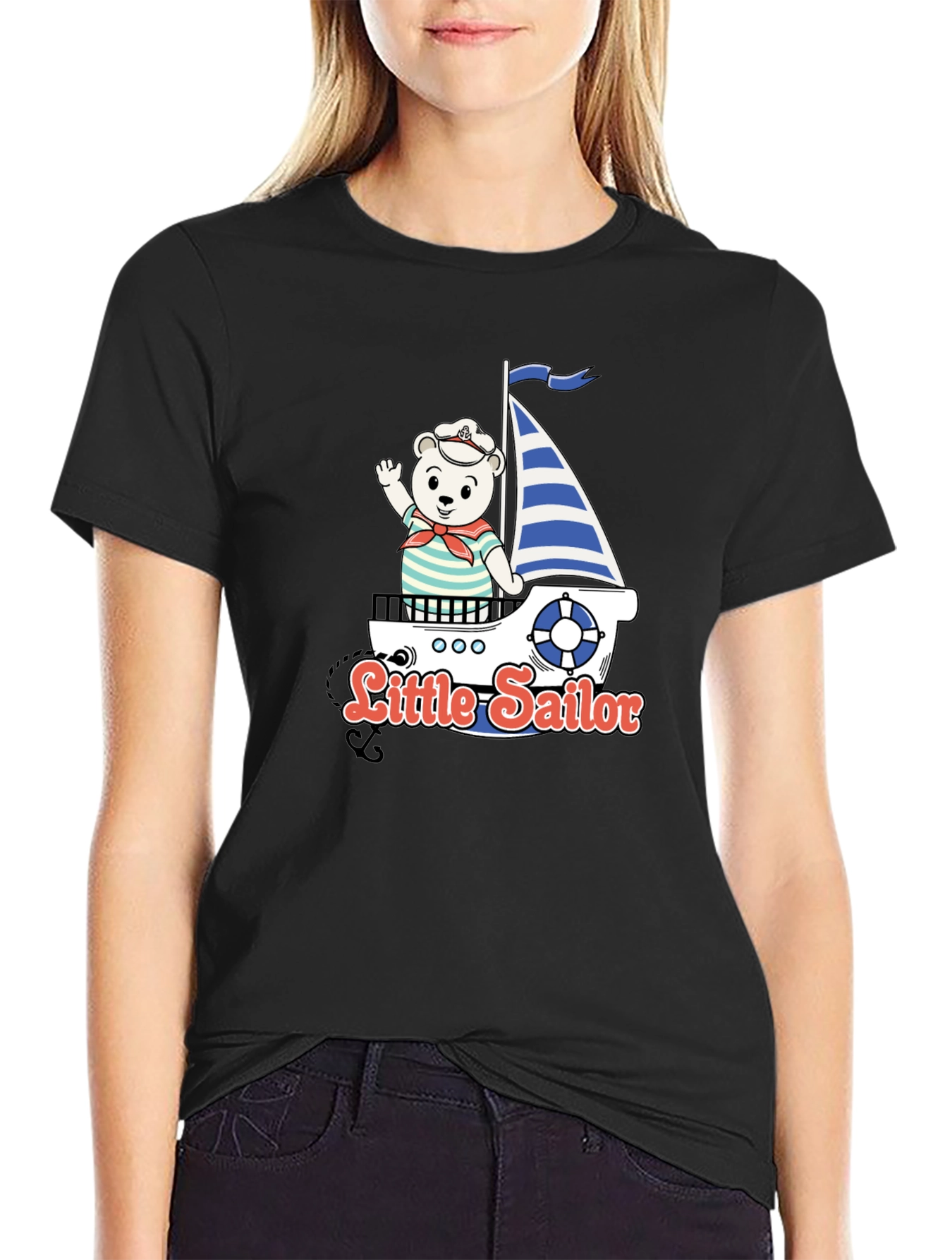 Little Sailor Bear T-Shirt