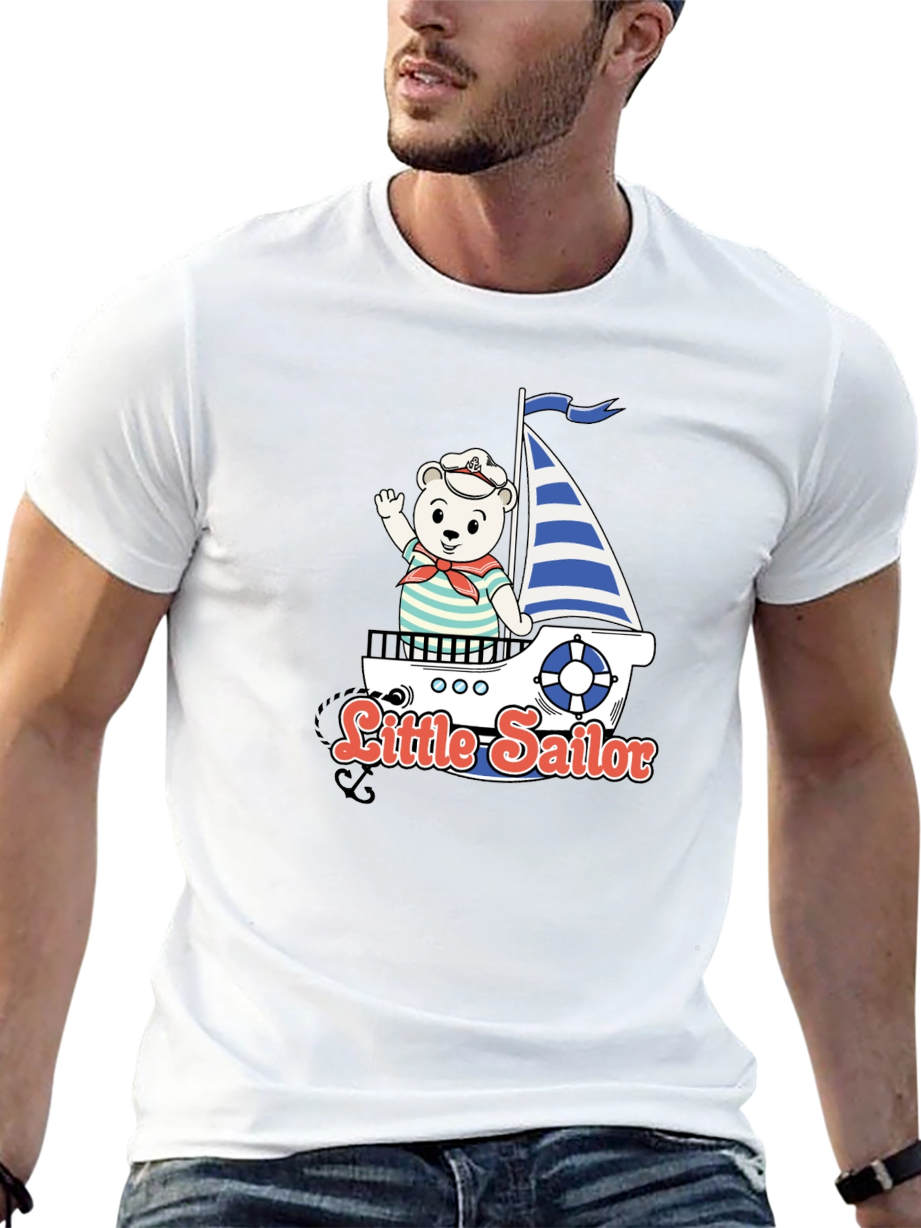Little Sailor Bear T-Shirt