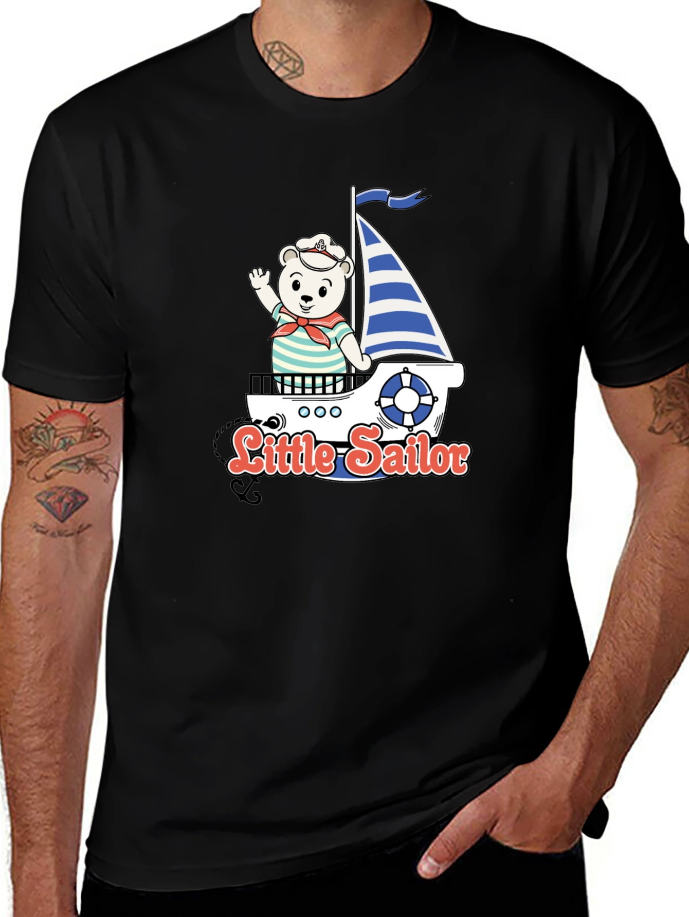 Little Sailor Bear T-Shirt