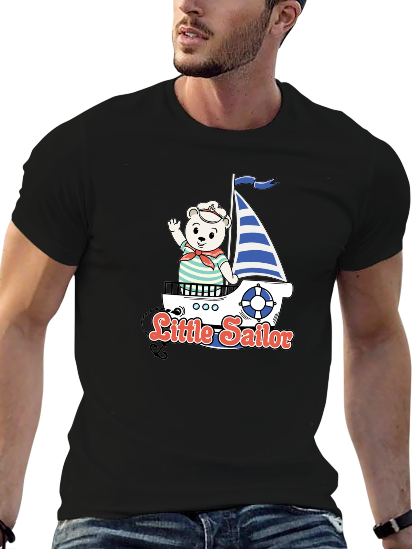 Little Sailor Bear T-Shirt