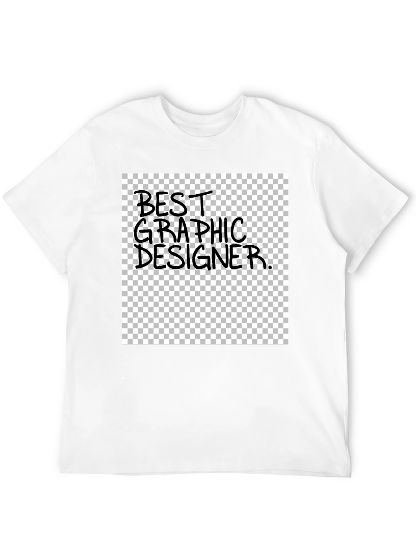 Best Graphic Designer T-Shirt - Black Cotton Tee
