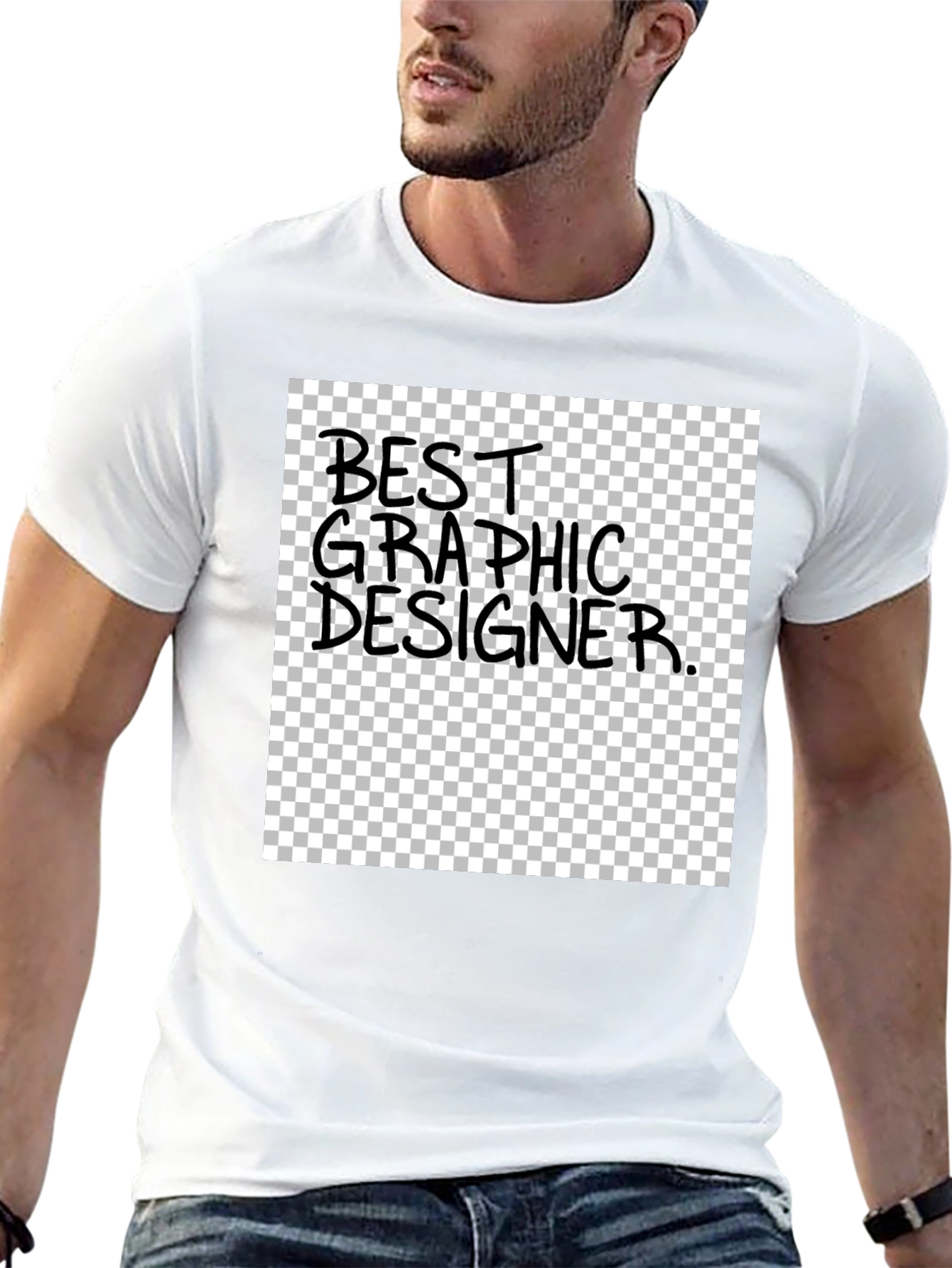 Best Graphic Designer T-Shirt - Black Cotton Tee