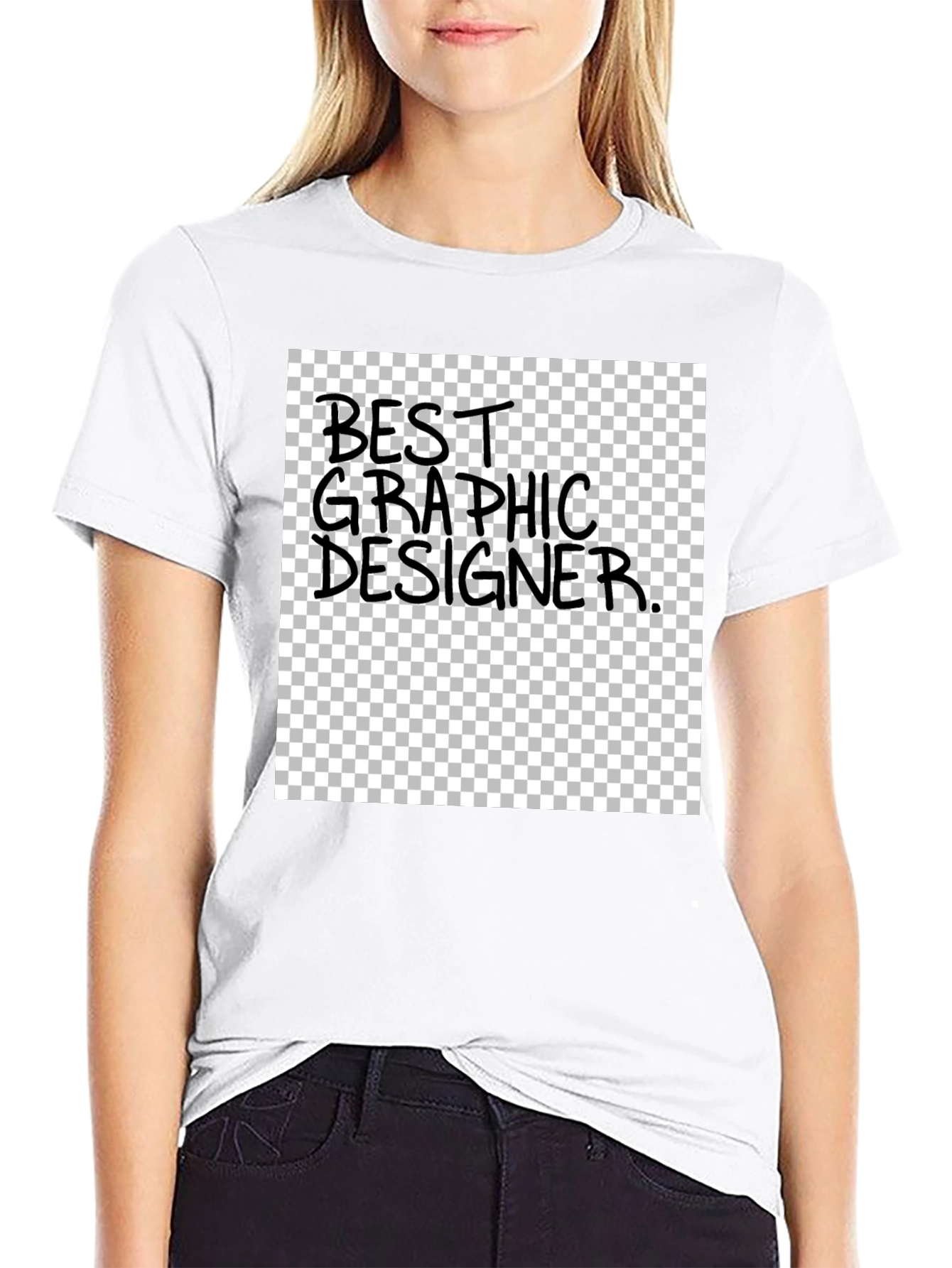 Best Graphic Designer T-Shirt - Black Cotton Tee