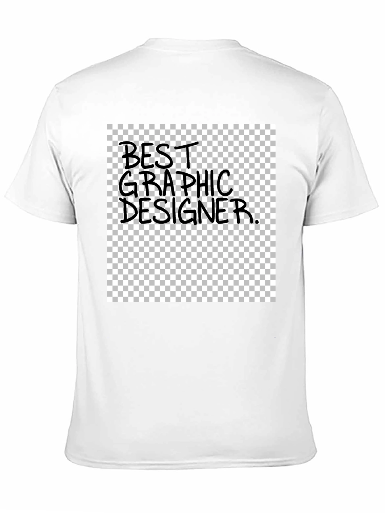 Best Graphic Designer T-Shirt - Black Cotton Tee