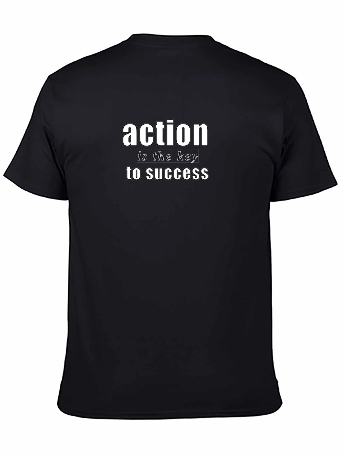 Action is Key T-Shirt - Motivational Tee