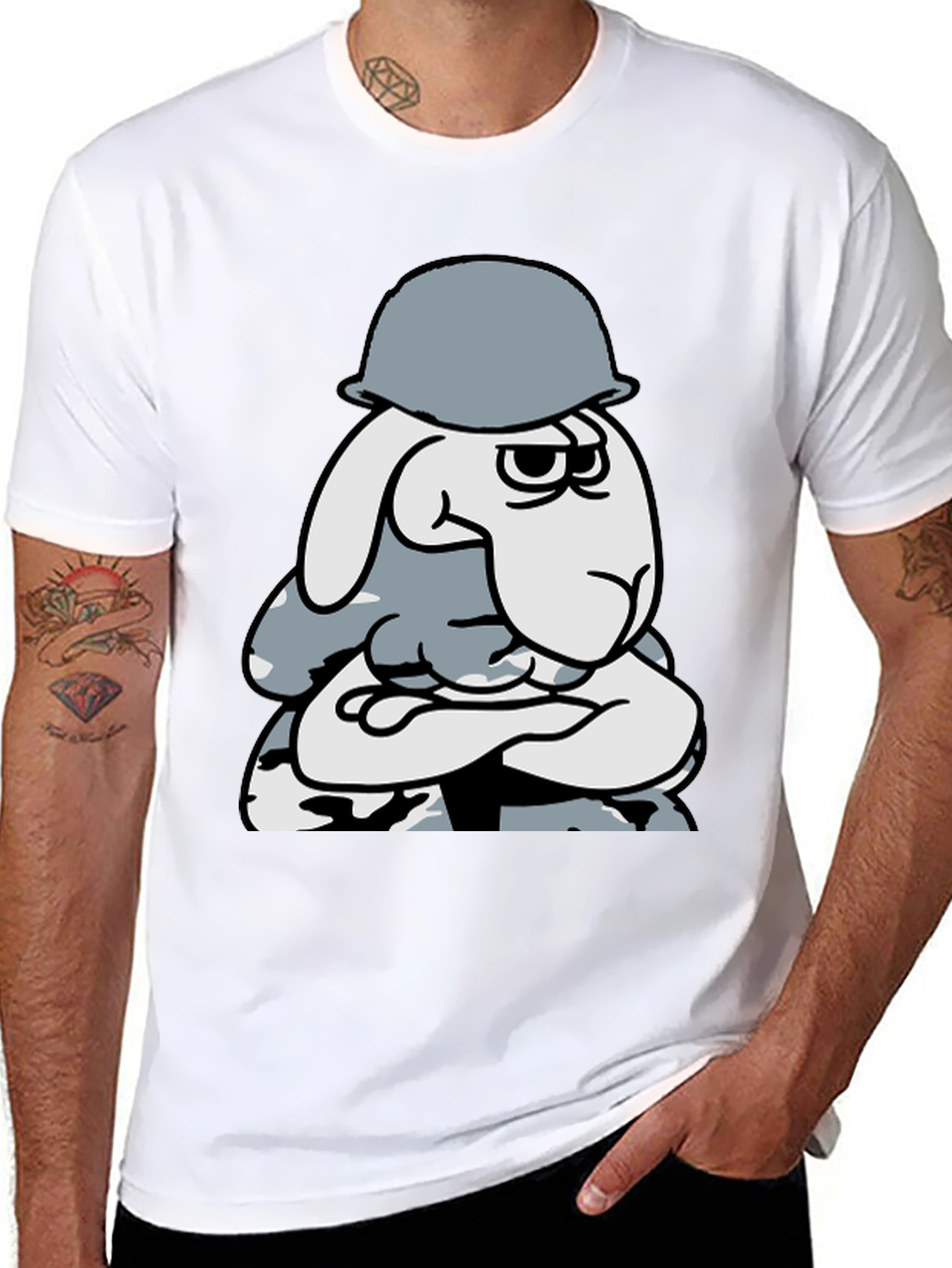 Funny Sheep Army T-Shirt