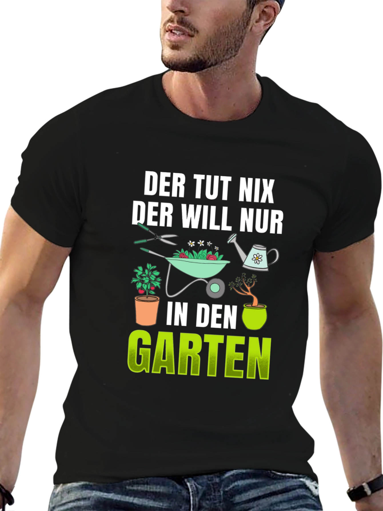 Der Tut Nix Garten T-Shirt - Gardener Gift