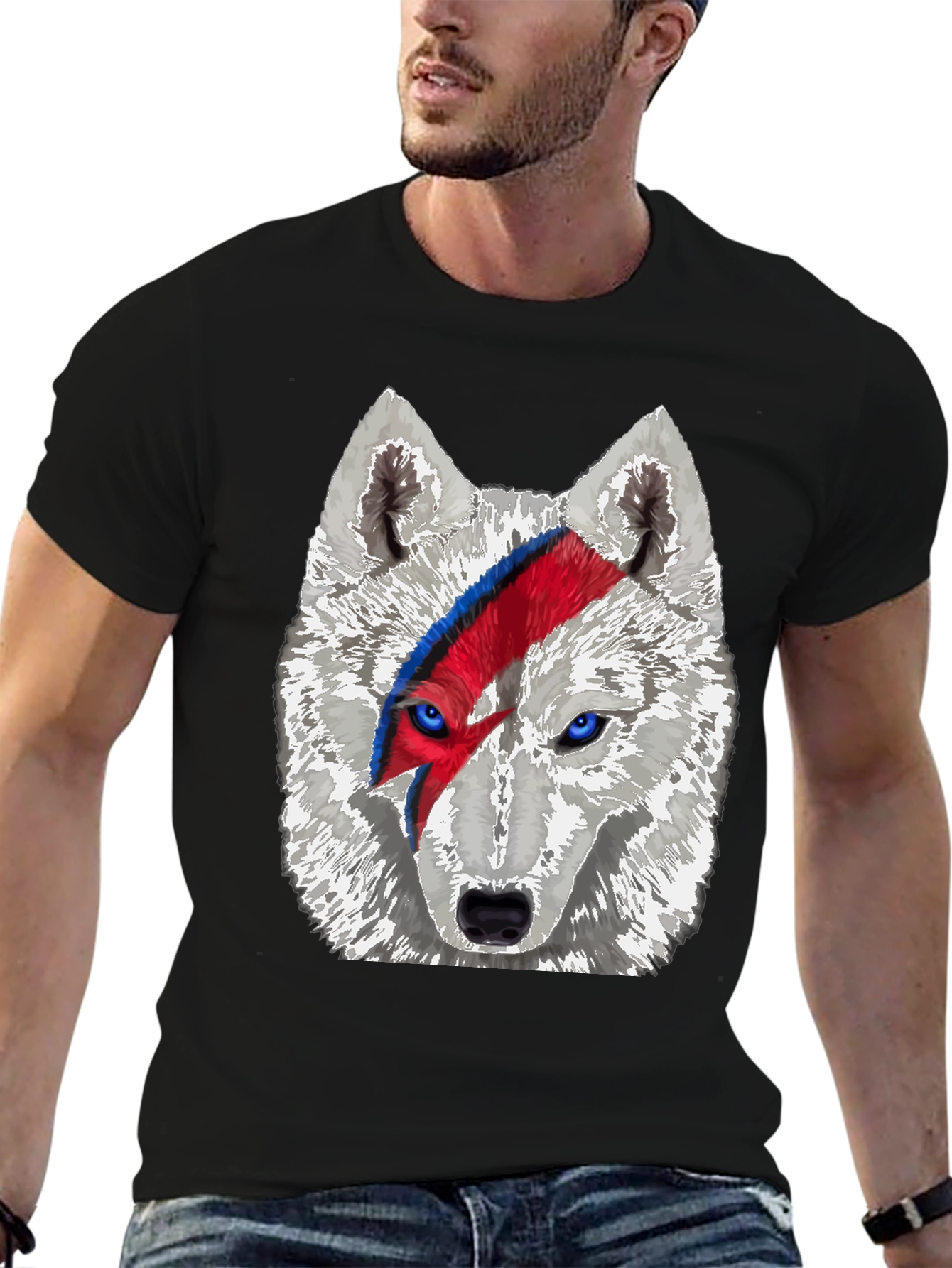 Wolf Ziggy Stardust Graphic Tee