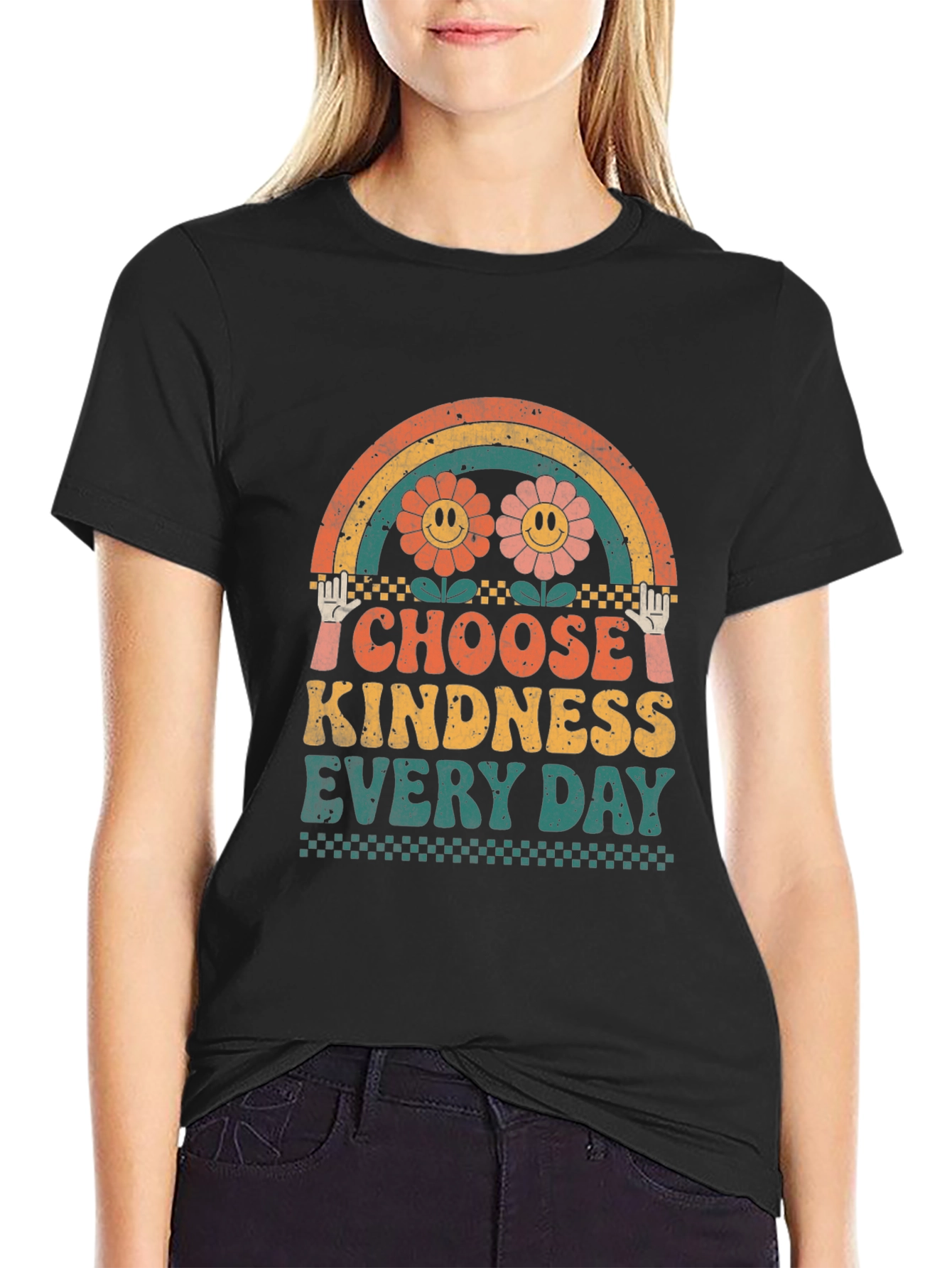 Choose Kindness T-Shirt Retro Graphic Tee