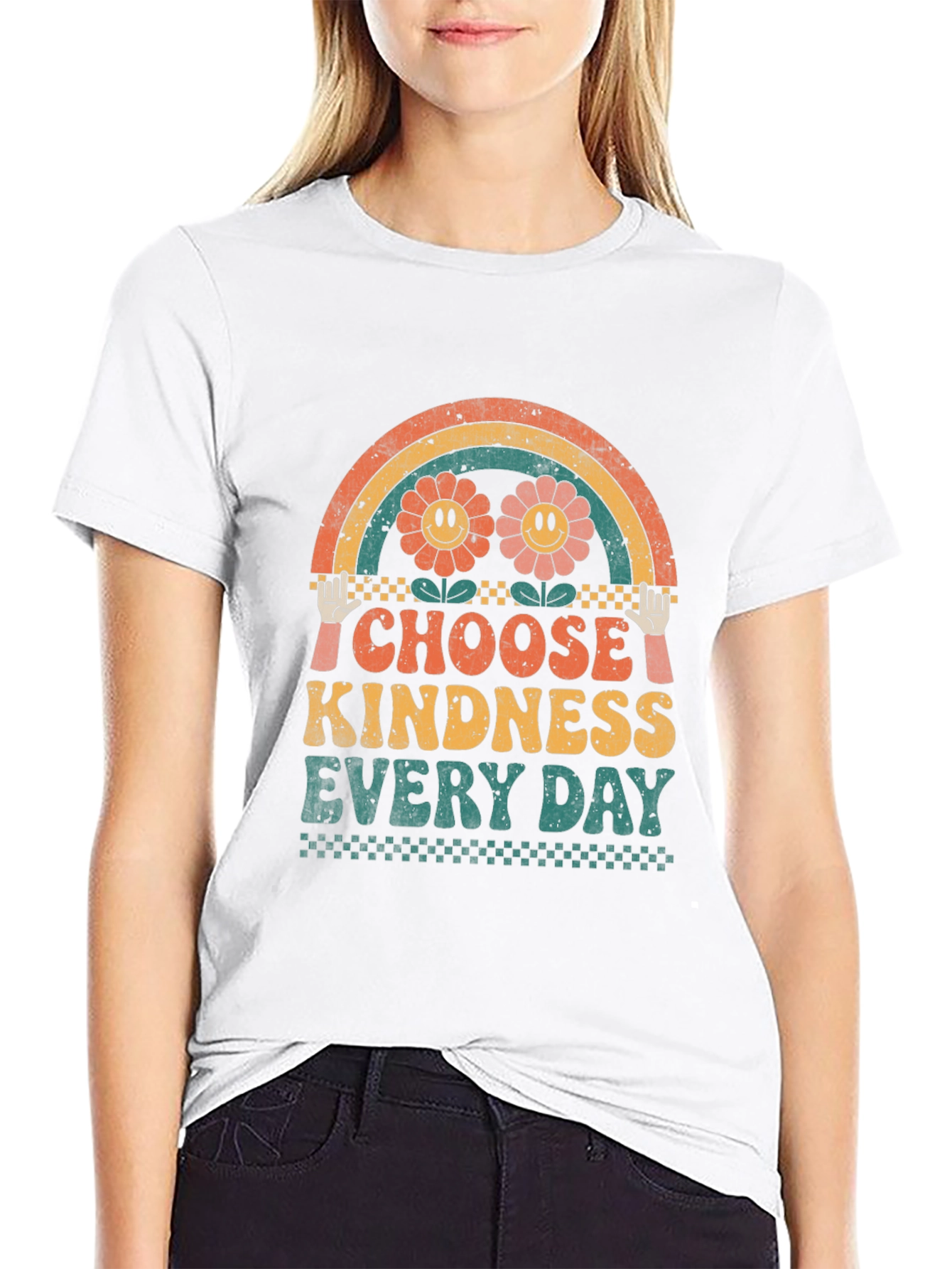 Choose Kindness T-Shirt Retro Graphic Tee