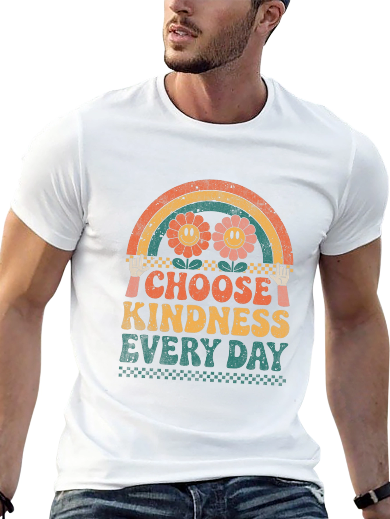 Choose Kindness T-Shirt Retro Graphic Tee