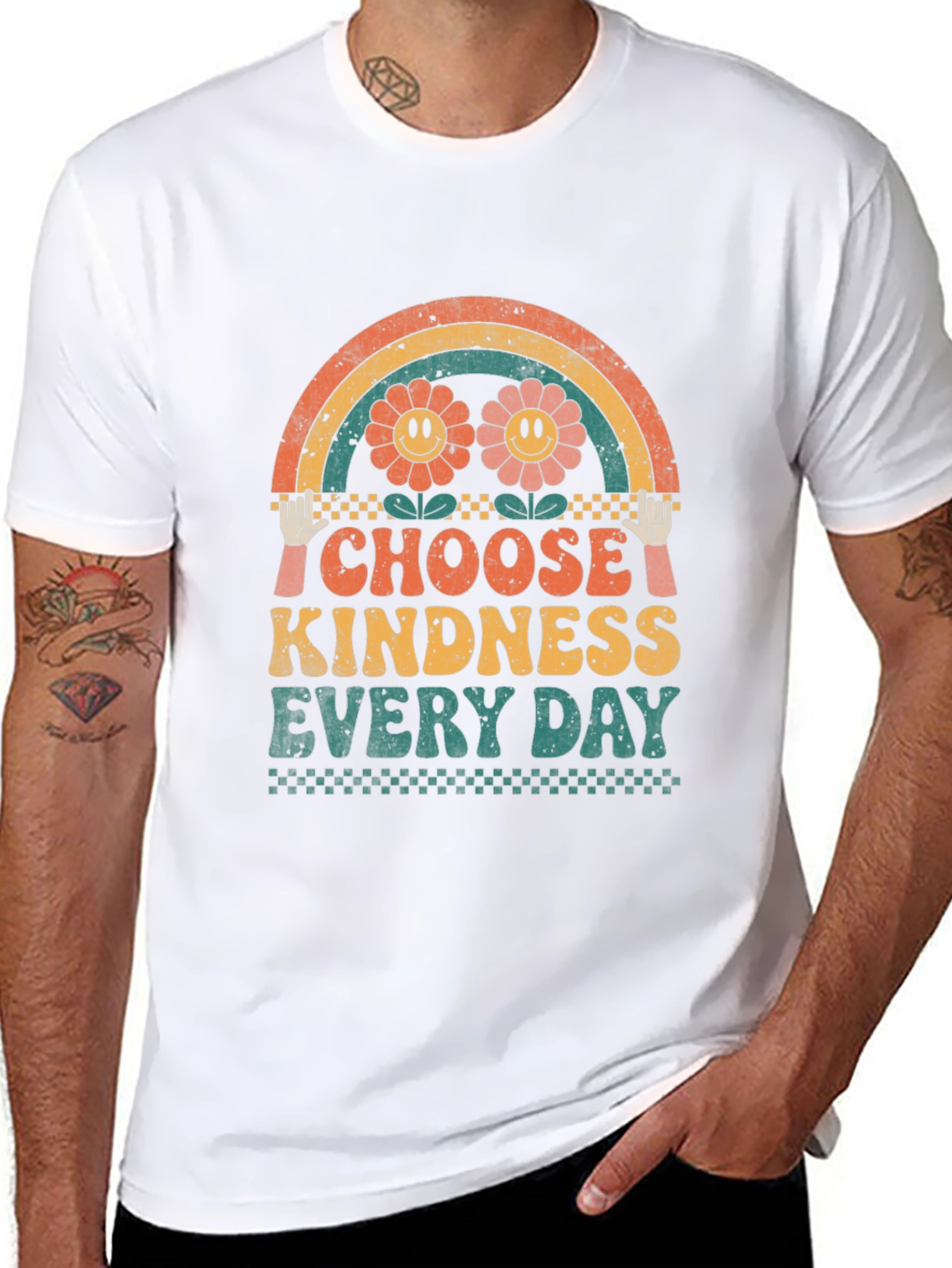 Choose Kindness T-Shirt Retro Graphic Tee