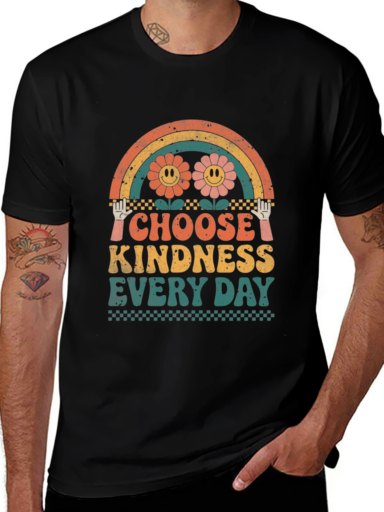 Choose Kindness T-Shirt Retro Graphic Tee
